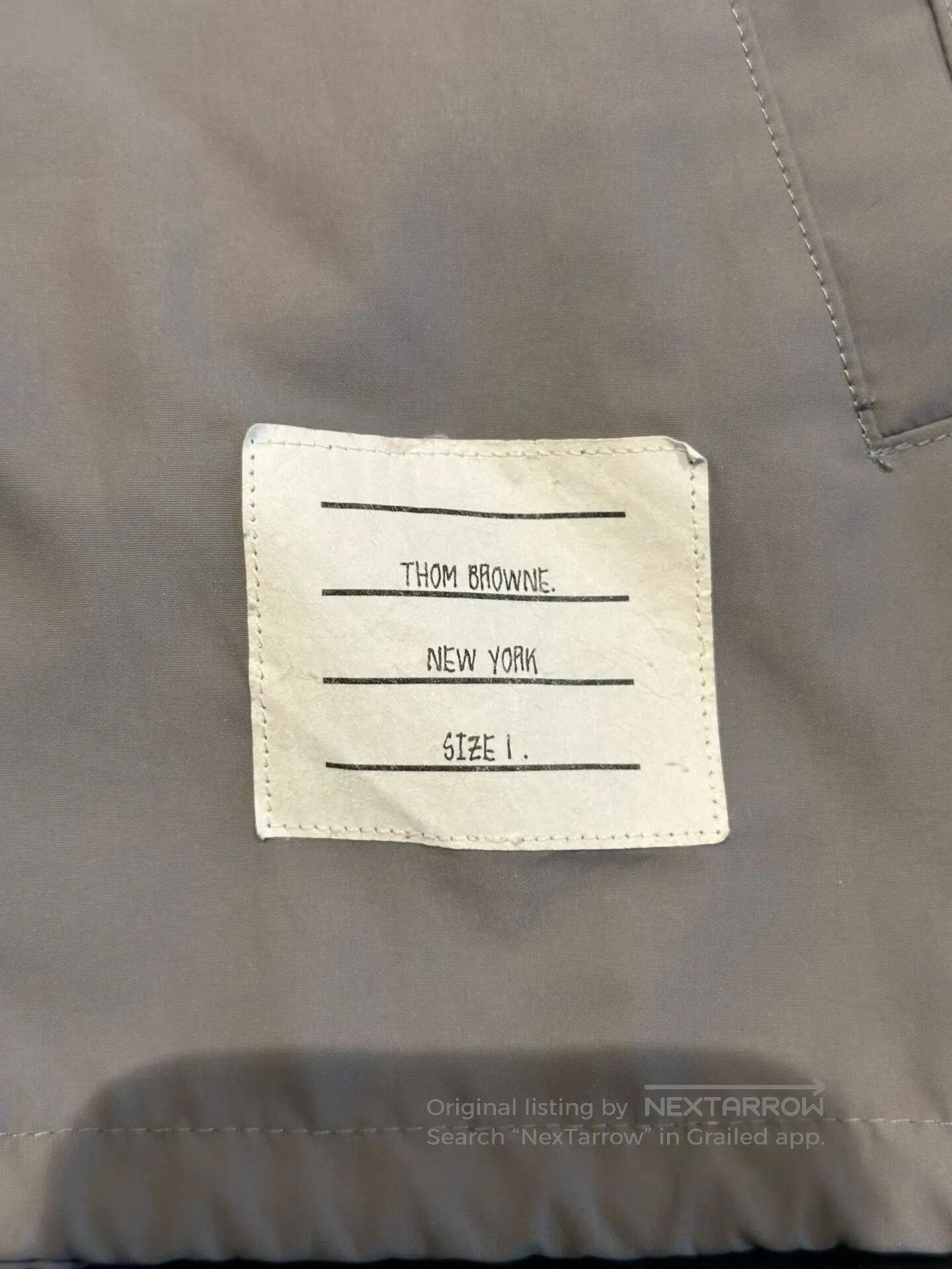 Thom Browne Thom Browne Nylon Jacket. Size US S / EU 44-46 / 1 - 3 Thumbnail