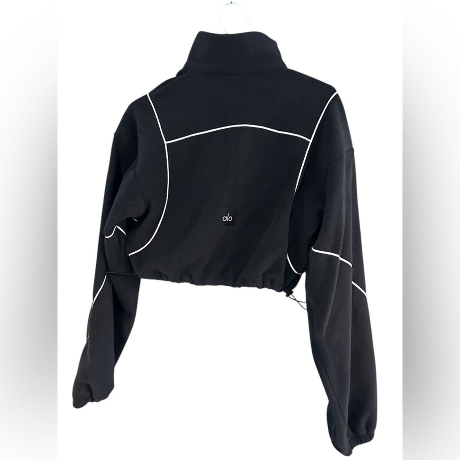 Alo Yoga NWT Alo Yoga polar fleece game time full zip jacket Black S Size S / US 4 / IT 40 - 2 Thumbnail
