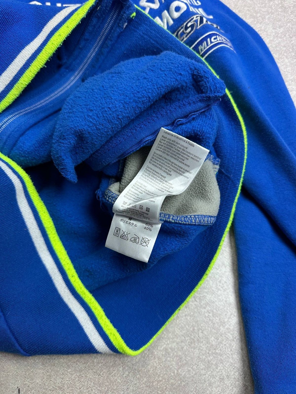 Formula 1 Vintage Team Suzuki F-1 Racing Michelin Moto Zip Jacket M Size US M / EU 48-50 / 2 - 10 Thumbnail
