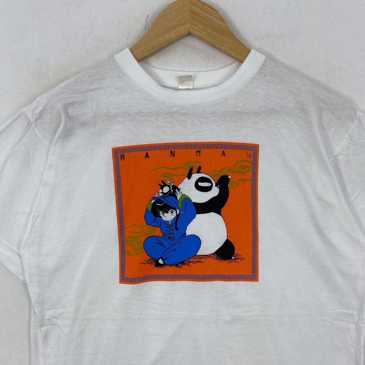 Anime Vintage 90's RANMA 1/2 Anime Manga Tee Shirt Large Size Size US L / EU 52-54 / 3 - 2 Thumbnail