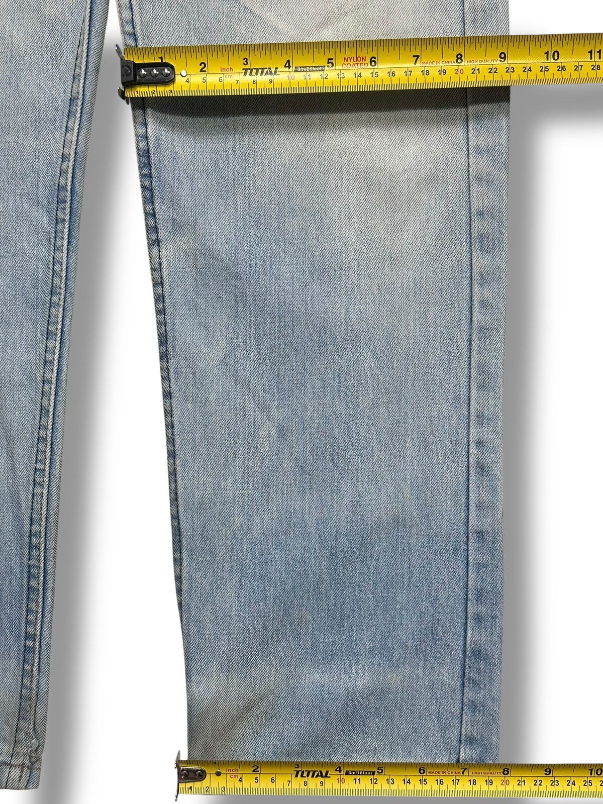 Levi's Vintage 70s Levi's 505 Straight-Leg Denim Jeans Light Wash Size US 33 - 21 Thumbnail