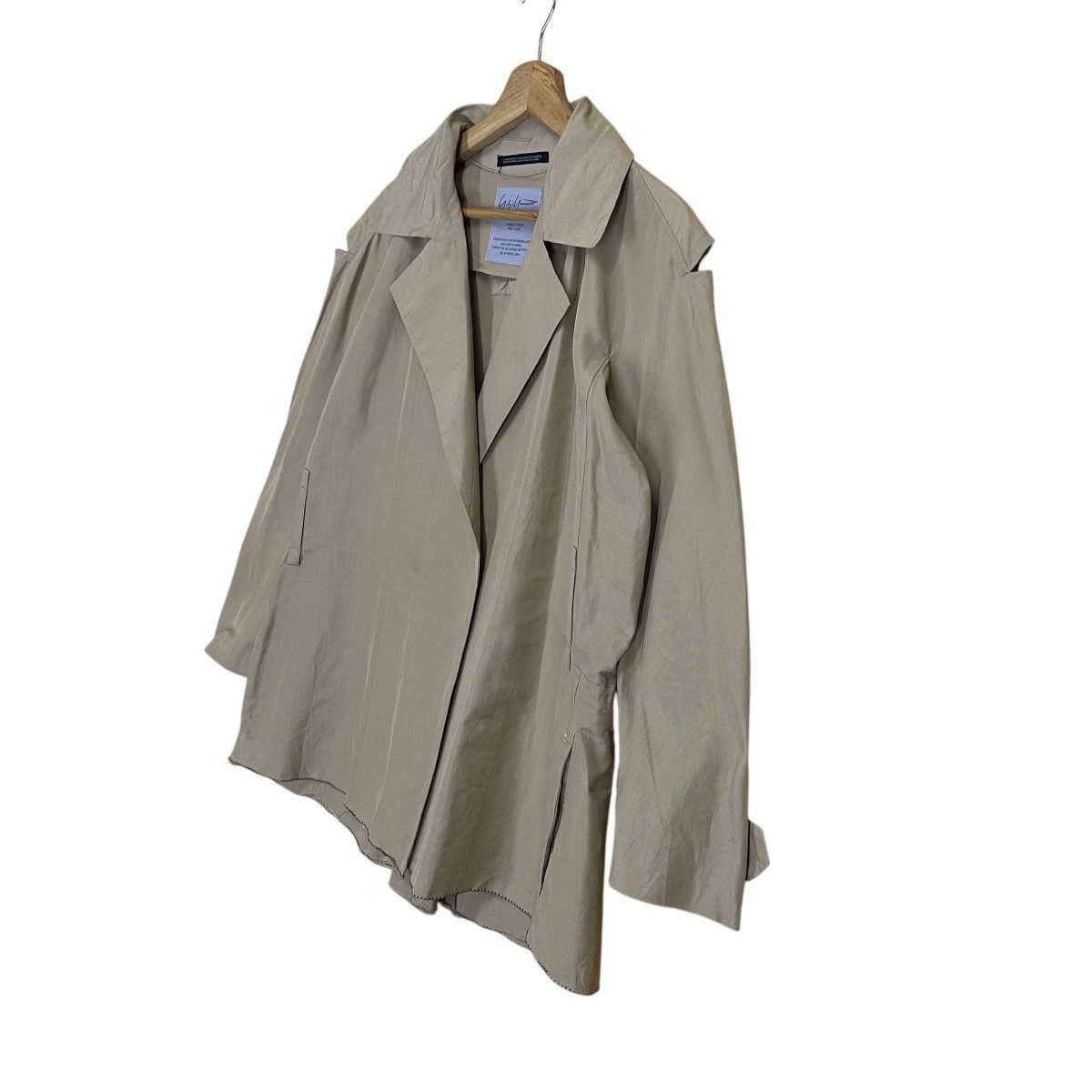 Japanese Brand Yohji Yamamoto Signature Hidden Button Jacket Size M / US 6-8 / IT 42-44 - 4 Thumbnail