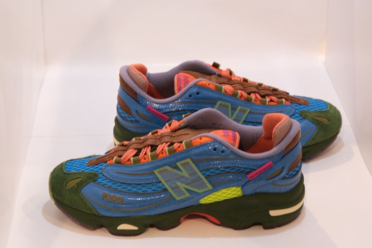 New Balance × Salehe Bembury Salehe Bembury x New Balance 1000 NB Blue Multi-Color Size US 11 / EU 44 - 7 Thumbnail