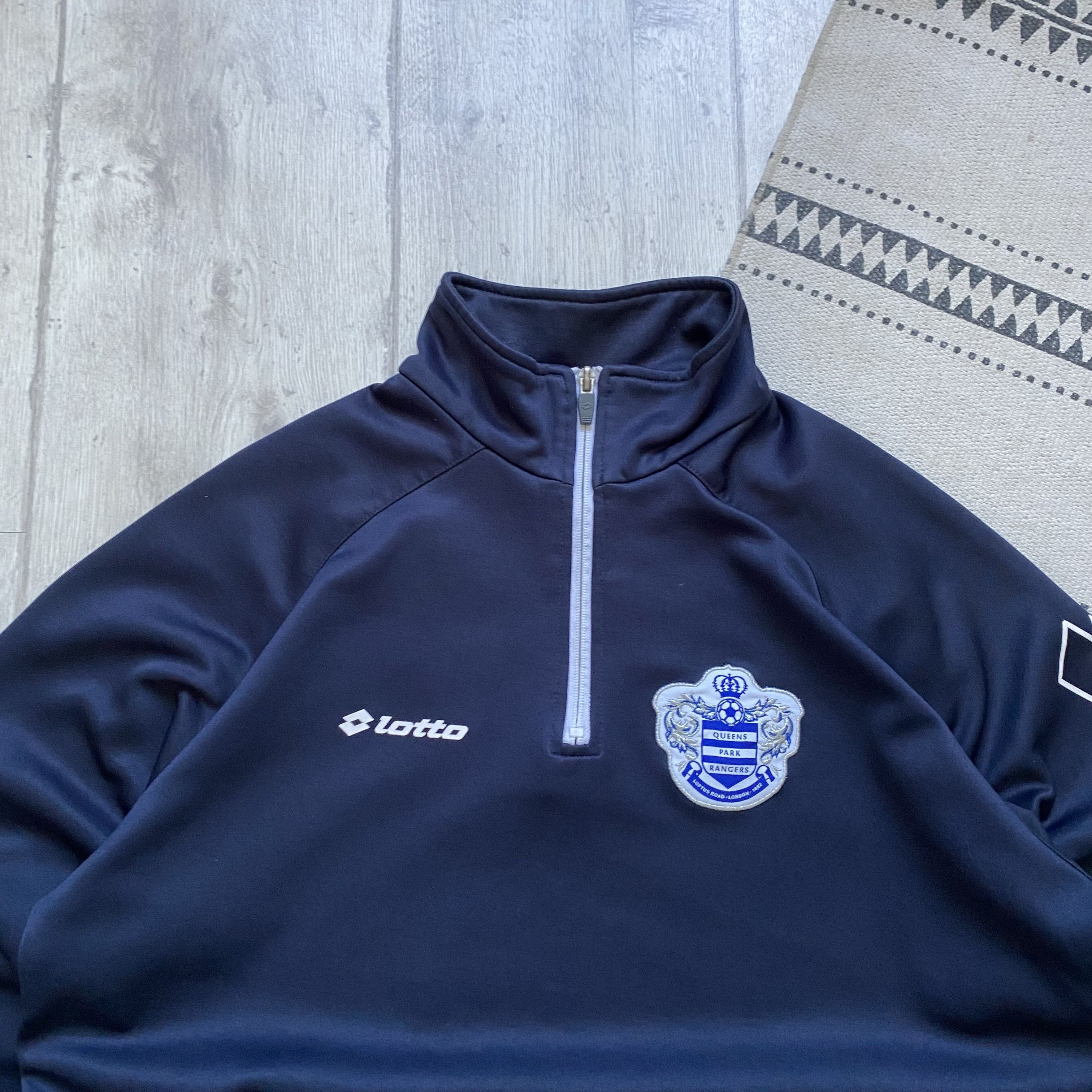 Umbro ⚽️ Vintage FC QPR jersey soccer longsleeve Lotto Umbro Nike Size US M / EU 48-50 / 2 - 2 Thumbnail
