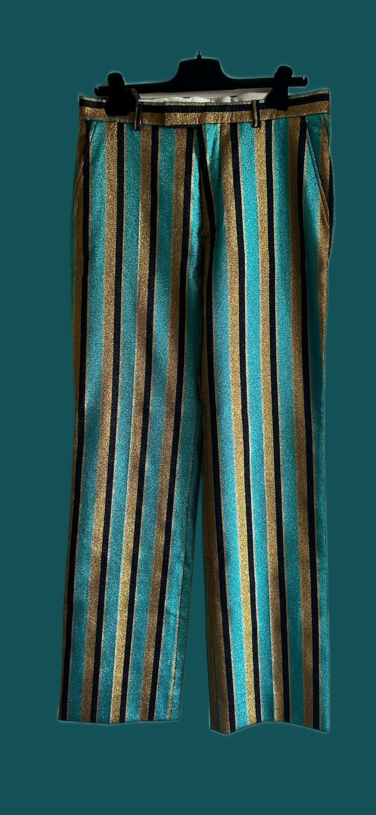 Gucci Gucci Metallic stripe suit jacket and trousers 48 Size 48R - 5 Thumbnail
