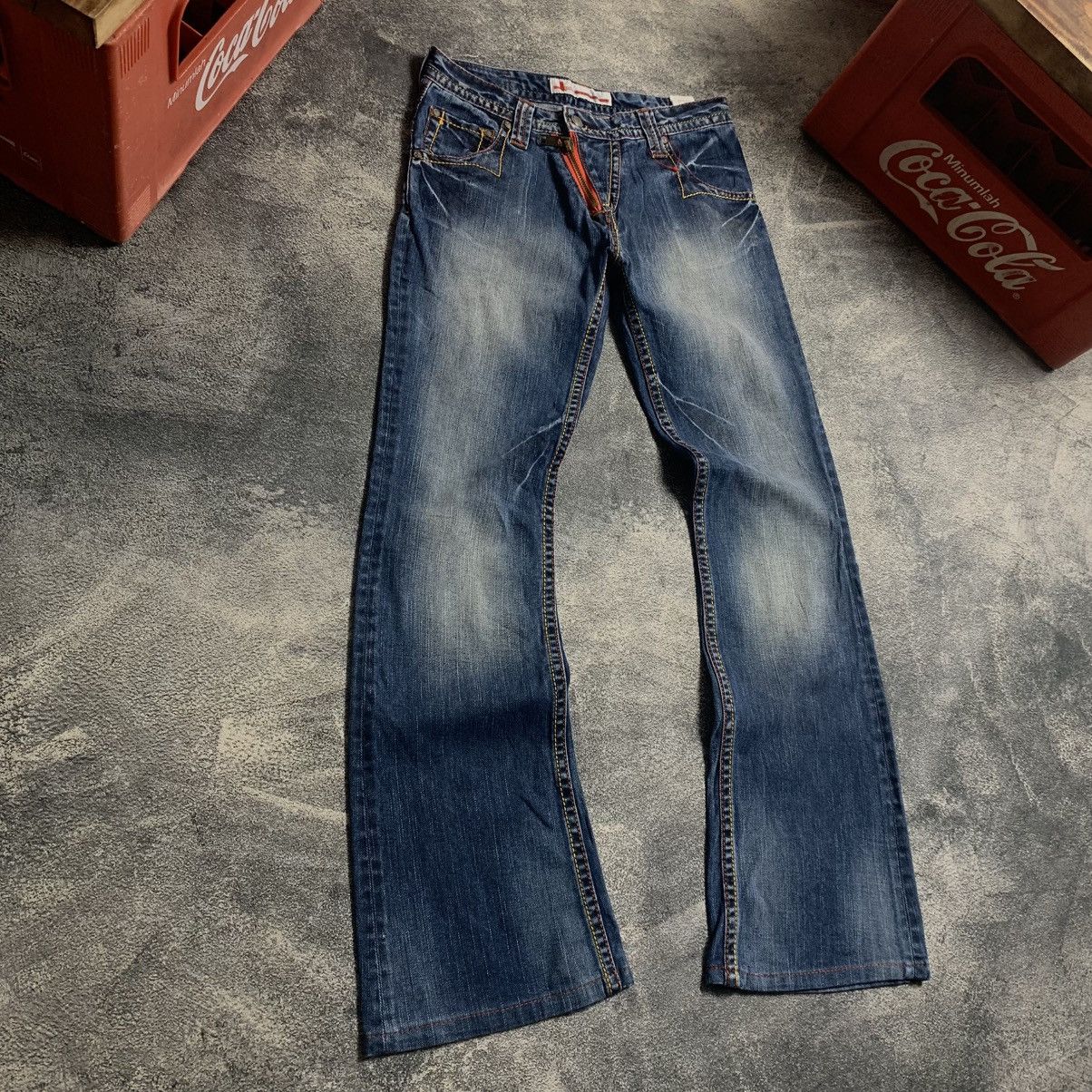 If Six Was Nine Flared Jeans Genoese Tante Cose Bounea Tutti Size 28" / US 6 / IT 42 - 1 Thumbnail