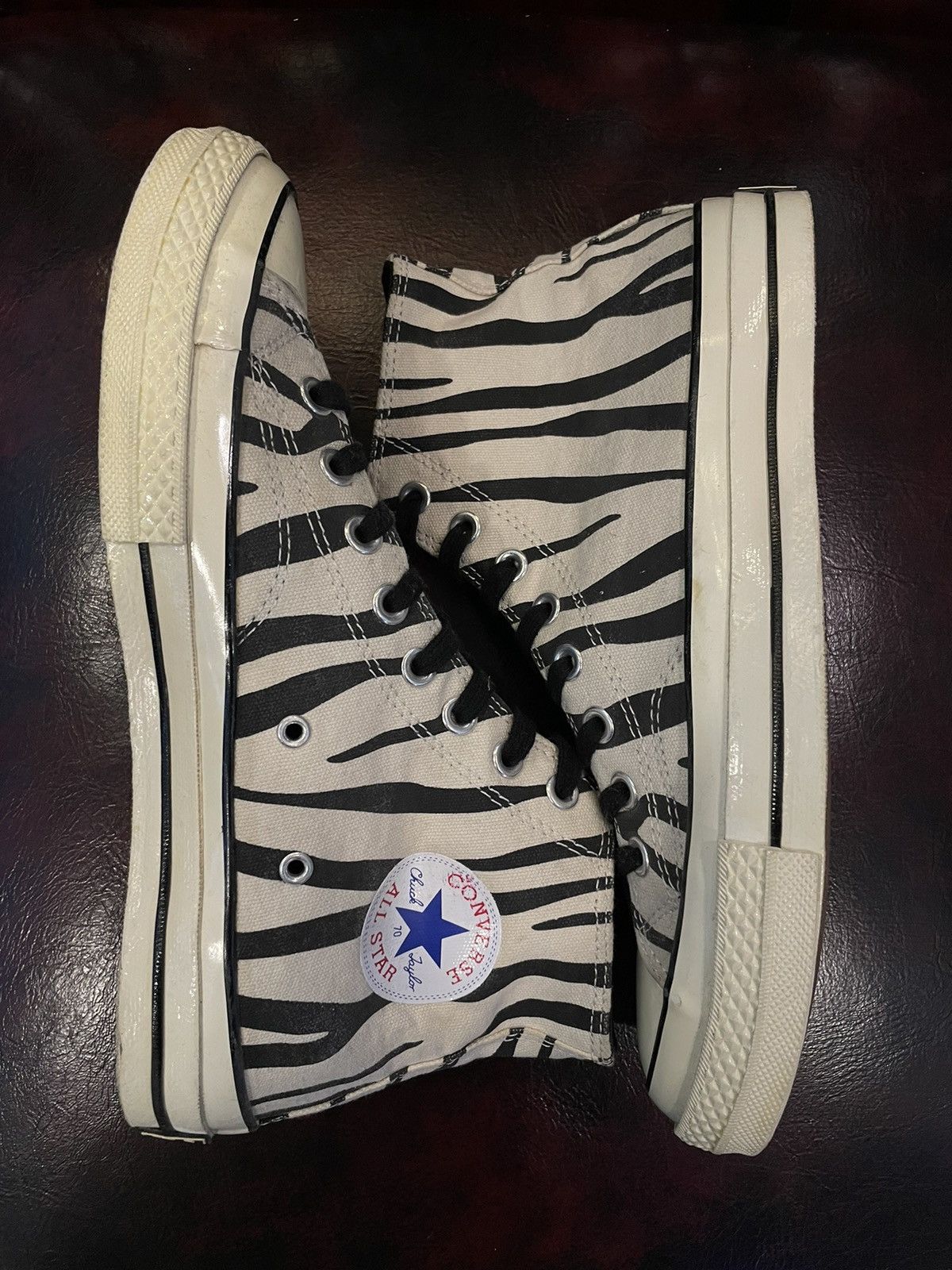 Converse Converse Chuck Taylor All Star 70 Hi Zebra Size US 8.5 / EU 41-42 - 7 Thumbnail