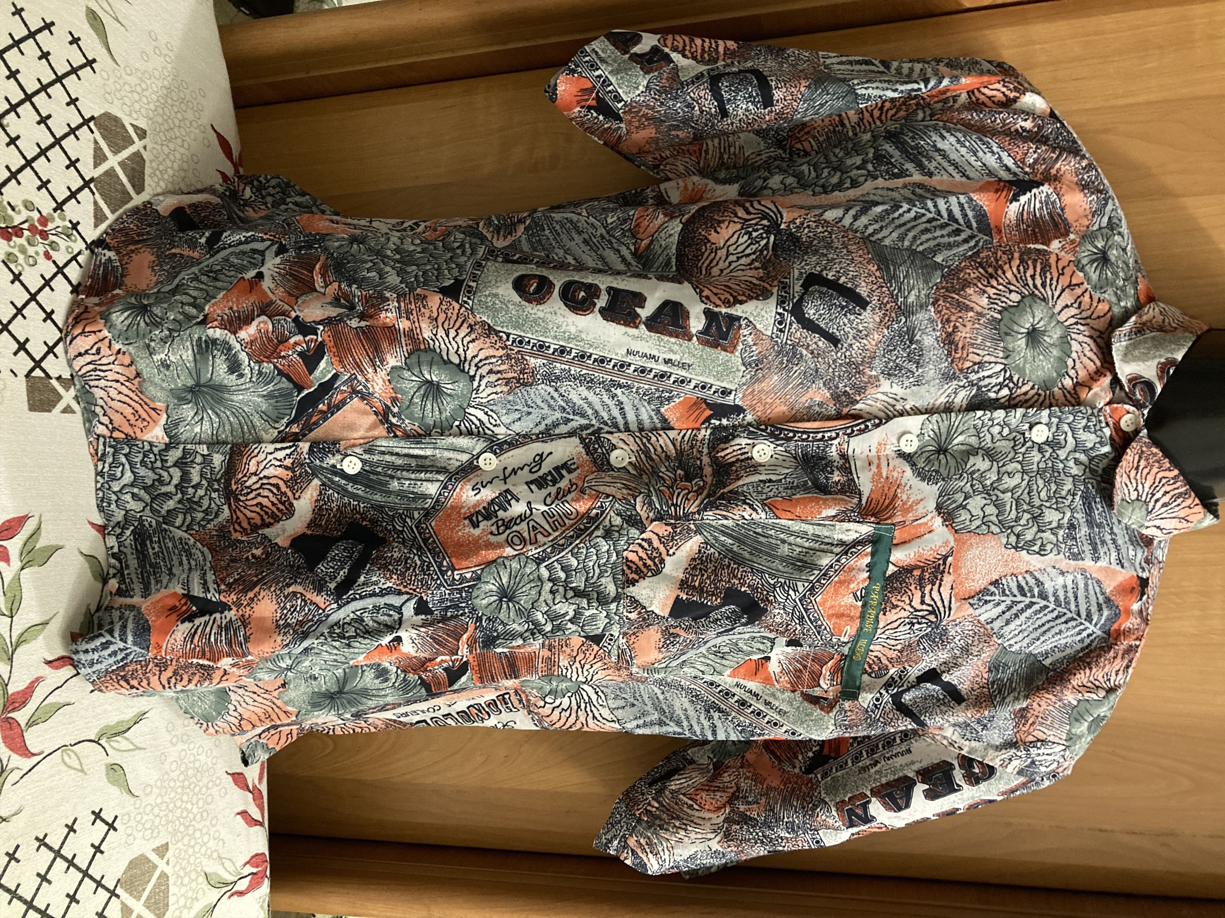 Vintage Vintage 70s-80s Barefoot In Paradise Hawaiian Shirt Size US M / EU 48-50 / 2 - 1 Thumbnail