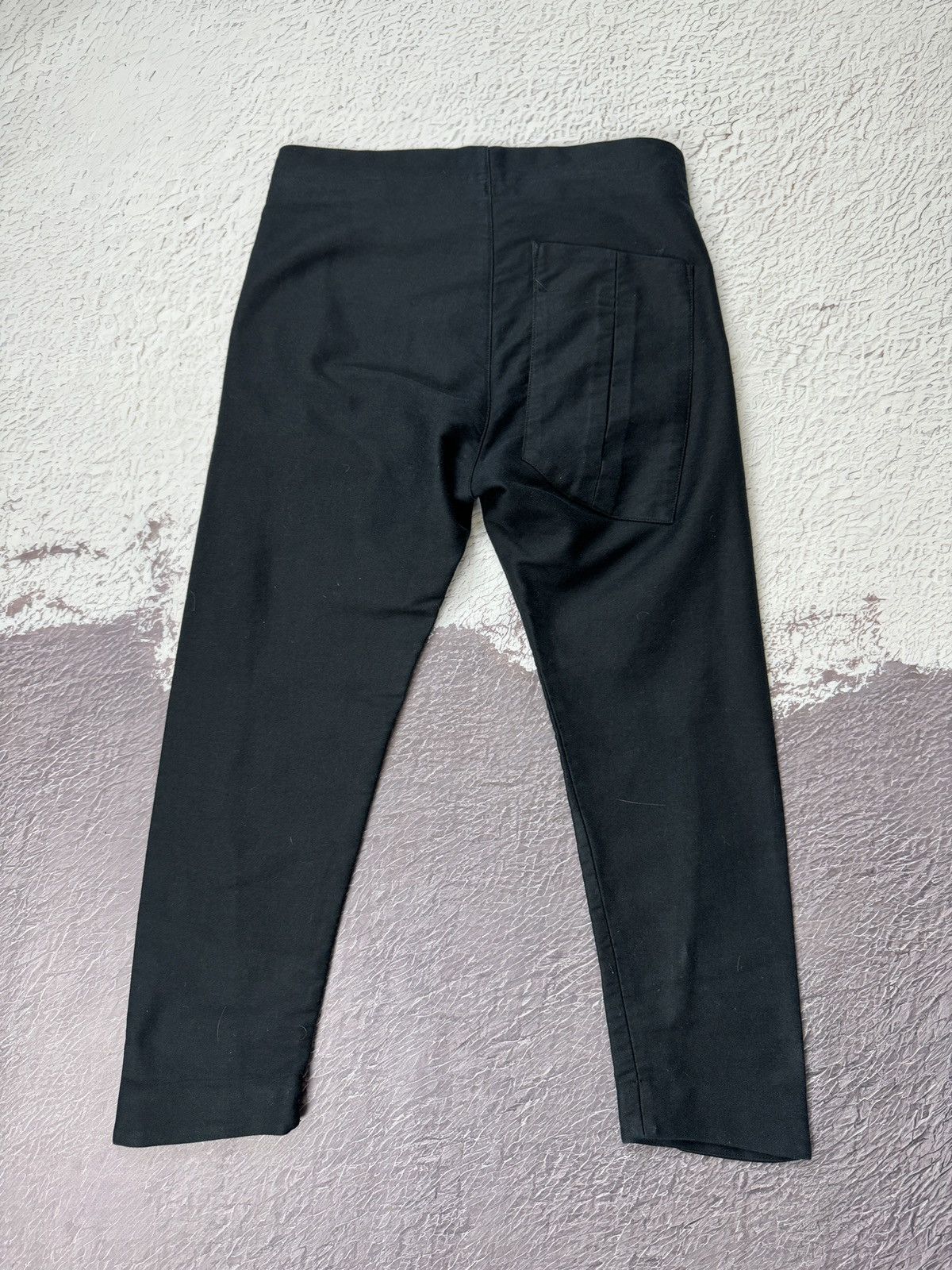 Other Umasan Avant Garde black asymmetric big pocket pants Size 26" / US 2 / IT 38 - 12 Thumbnail