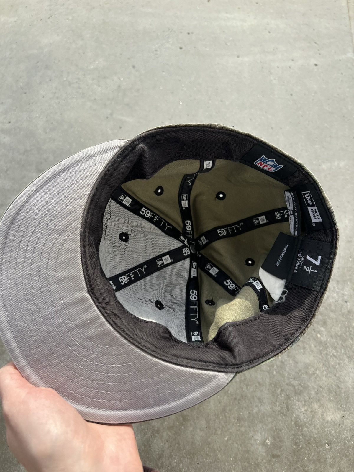 New Era × Vintage New Era Camo Seattle Seahawks vinage cap Size ONE SIZE - 4 Thumbnail