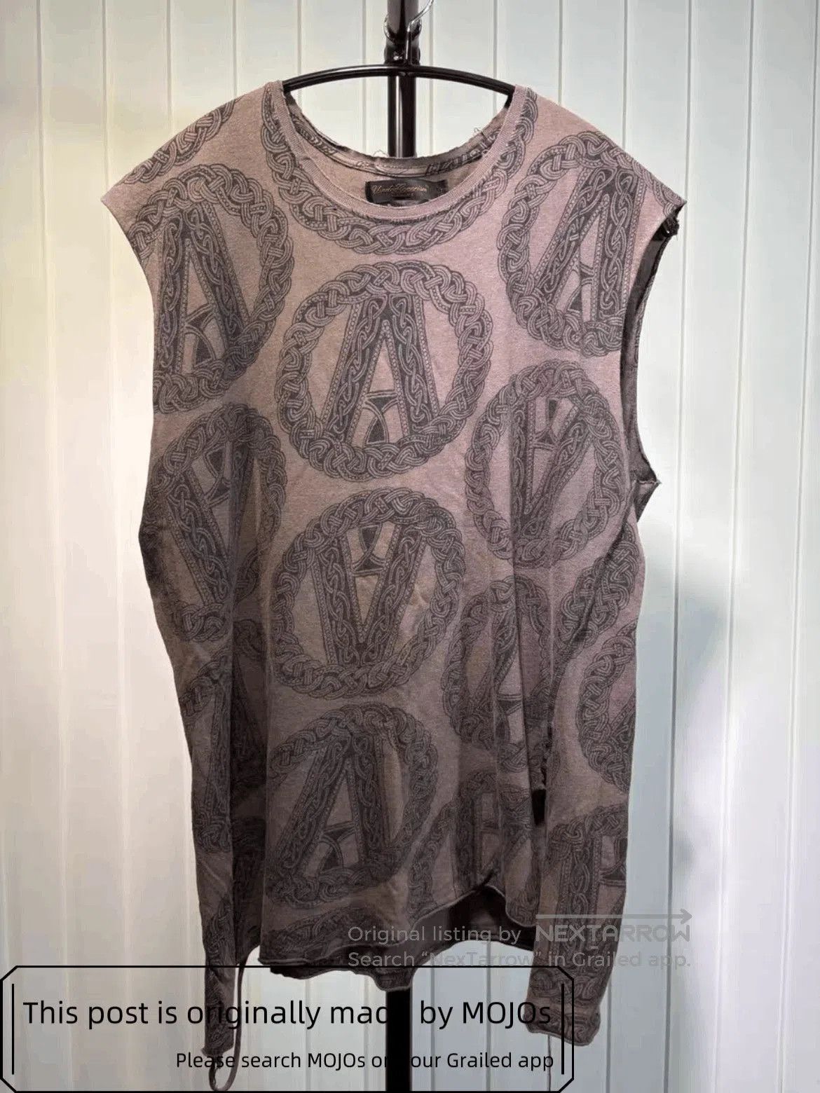 Undercover Undercover 03SS SCAB Ethical Pattern Tank Top. Size US L / EU 52-54 / 3 - 1 Thumbnail