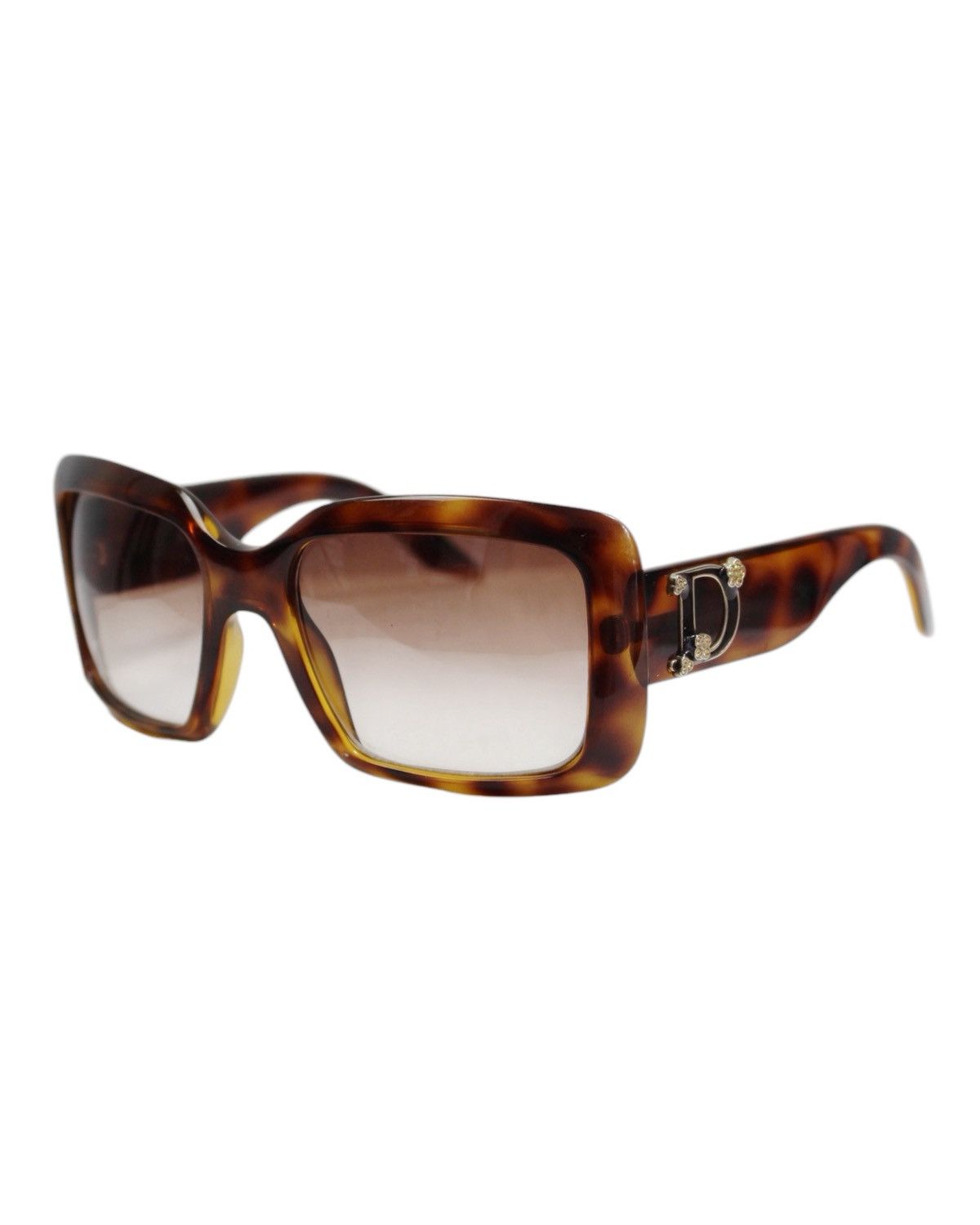Christian Dior Monsieur 1990S DIOR COUTURE 1 OPTYL TURTLE SUNGLASSES Size ONE SIZE - 1 Thumbnail
