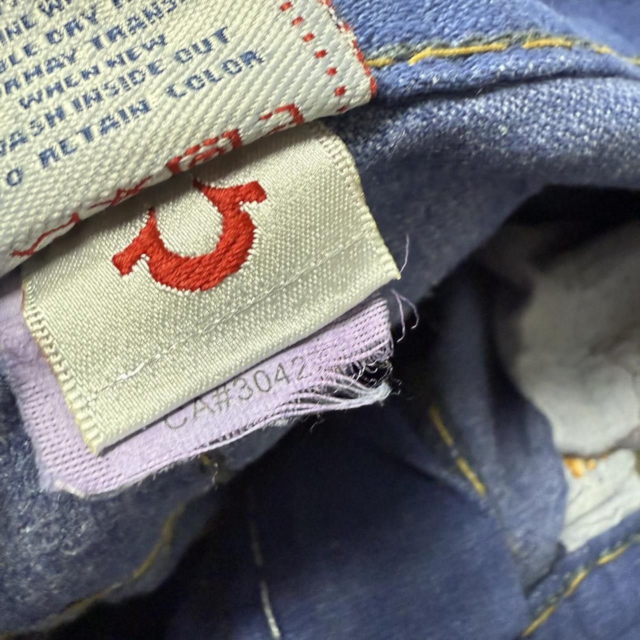 True Religion True Religion Fat Stitch Vintage 2000s Bottoms Size US 34 / EU 50 - 7 Thumbnail