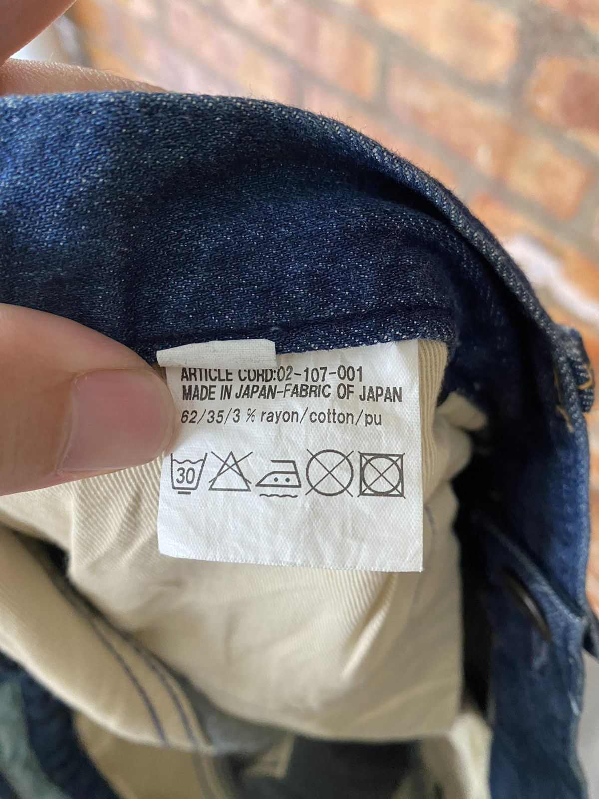 Japanese Brand 2000s Private Brand AG Japan multipocket leg long zipper Size US 30 / EU 46 - 16 Thumbnail