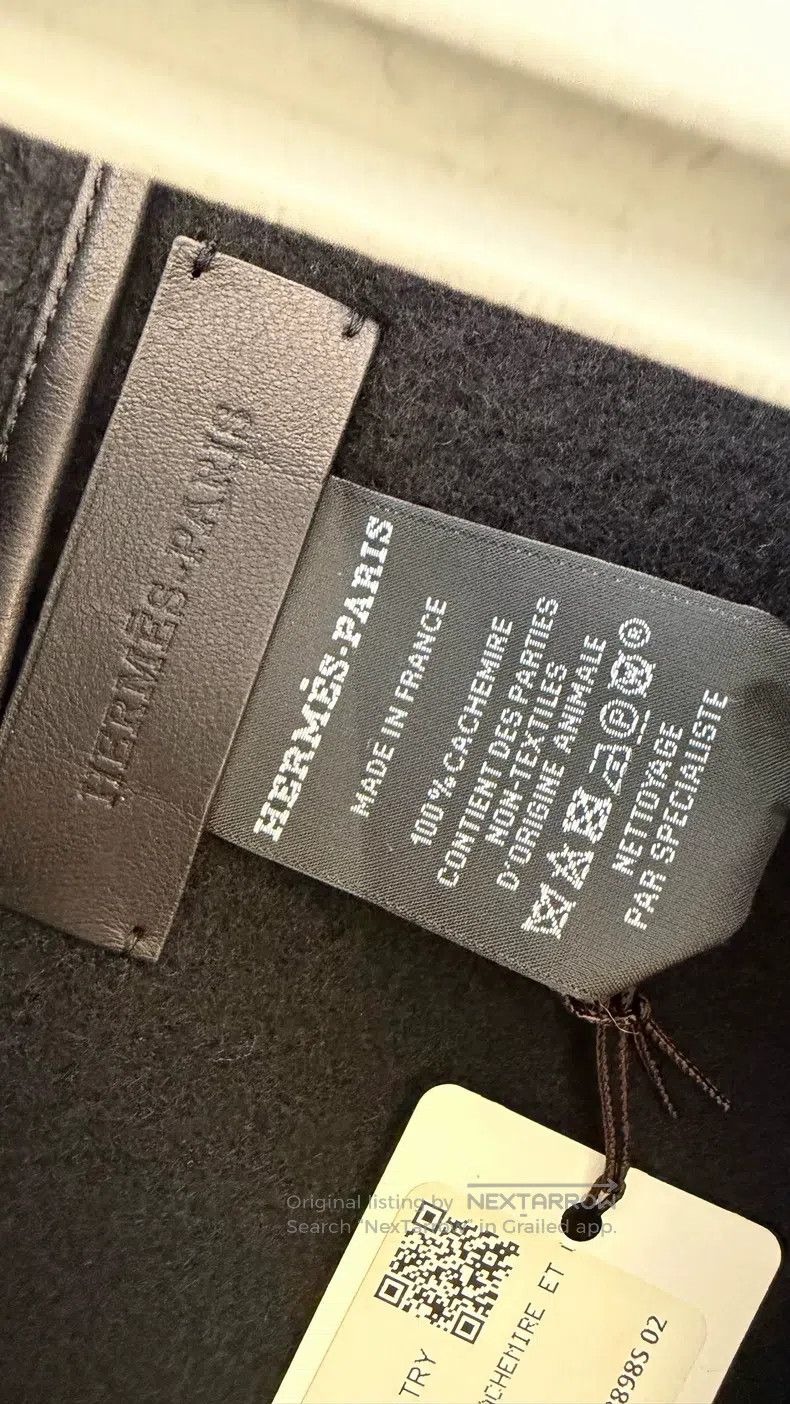 Hermes Hermes Black cashmere Kelly cloak Size M / US 6-8 / IT 42-44 - 3 Thumbnail
