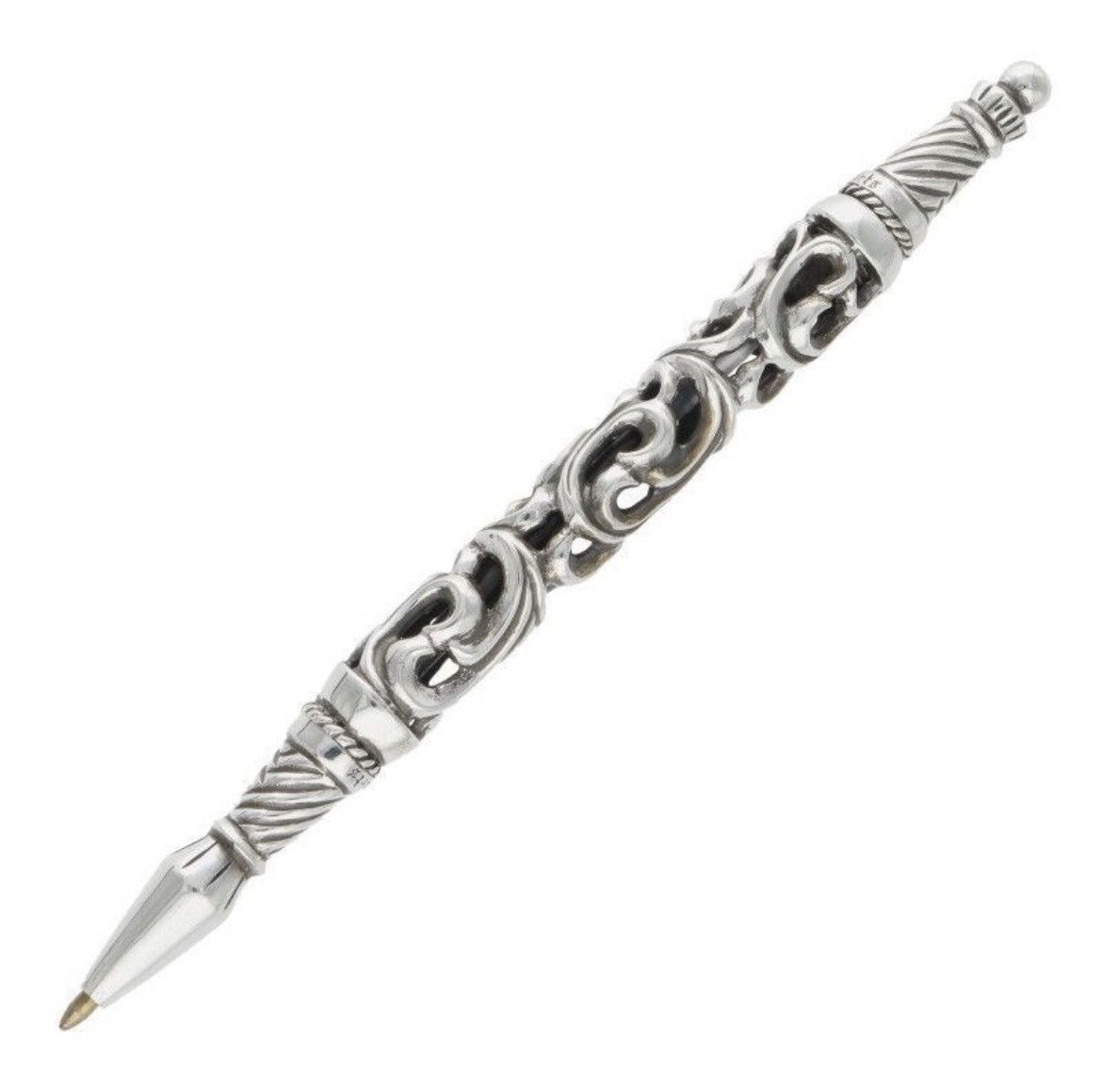Chrome Hearts Chrome Hearts Filigree Silver Ballpoint Pen Size ONE SIZE - 2 Thumbnail