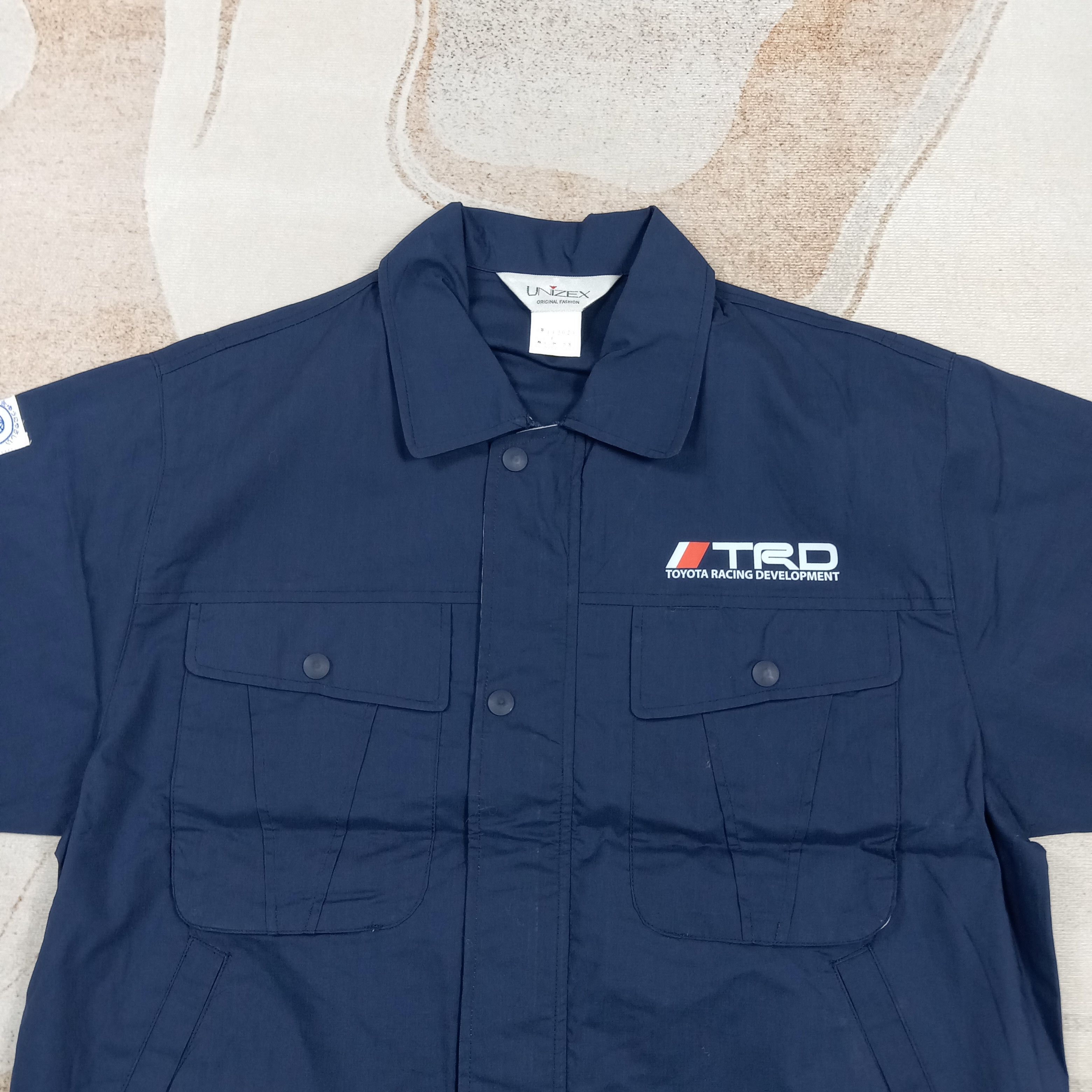 Japanese Brand TRD Toyota Racing Custom Short Sleeve Jacket C286N24 Size US L / EU 52-54 / 3 - 4 Thumbnail