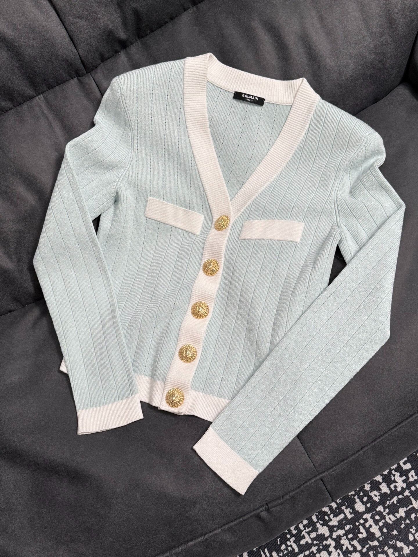 Balmain Balmain Knit Cardigan Size 36 Size XS / US 0-2 / IT 36-38 - 1 Thumbnail