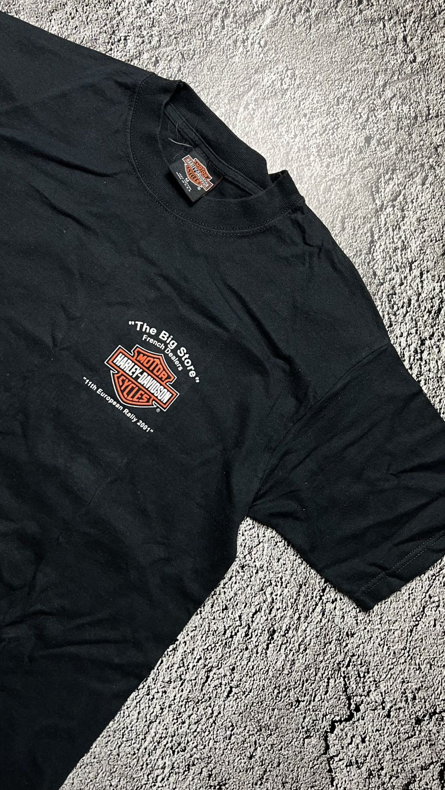 Harley Davidson 2001 Harley Davidson European bike tour st.Tropes usa tee Size US M / EU 48-50 / 2 - 3 Thumbnail