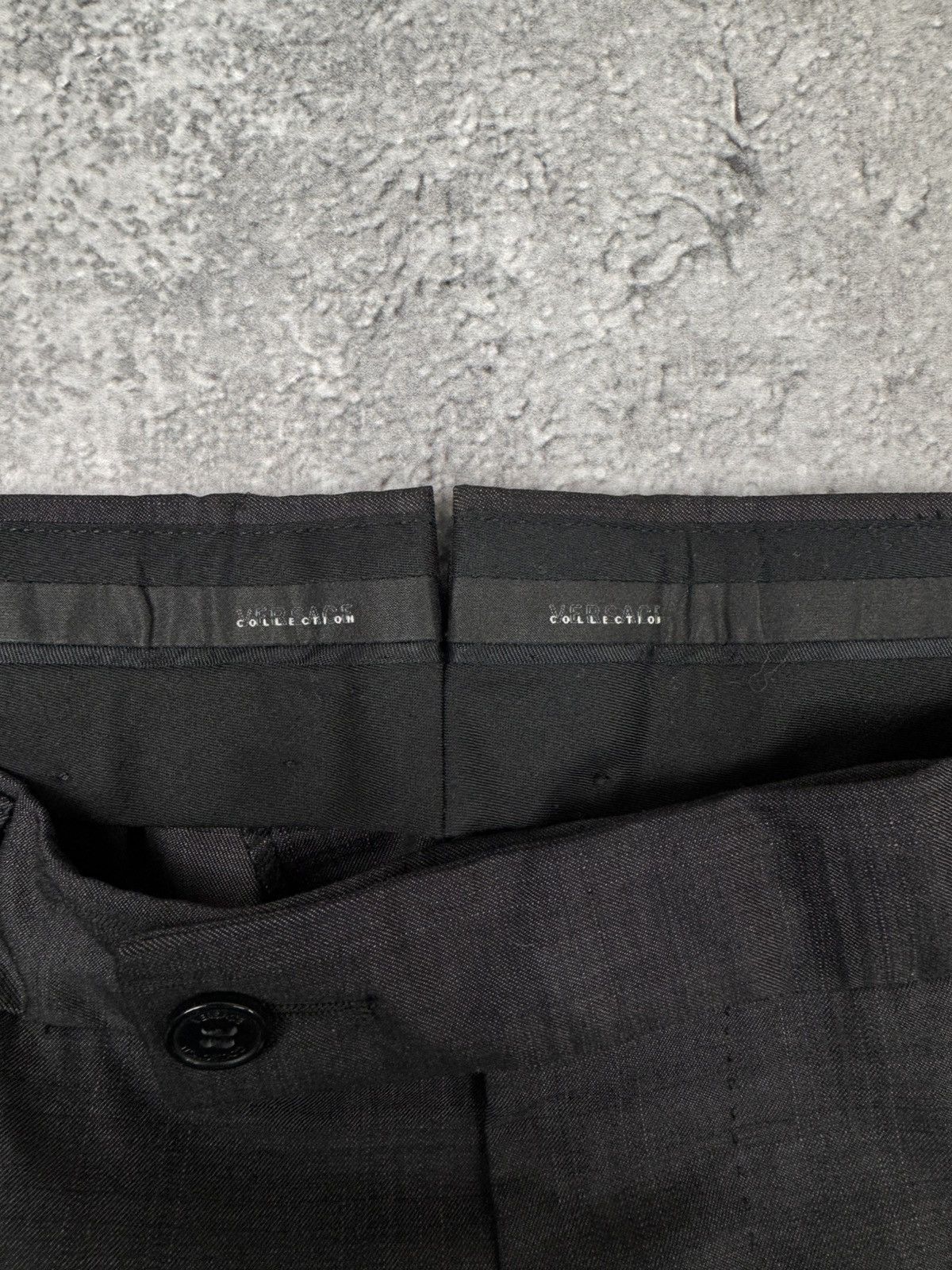 Versace Versace Men Check Suit Set Dark Grey Size M Size 50R - 13 Thumbnail