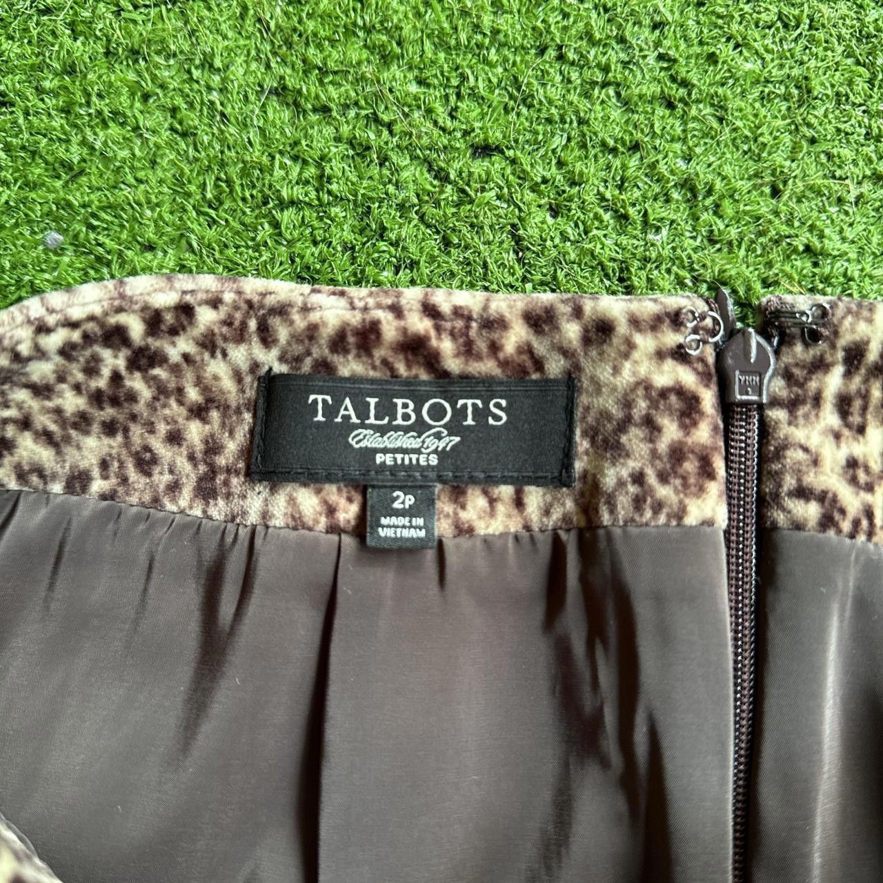 Designer Talbots Women's Skirt Size 26" / US 2 / IT 38 - 2 Thumbnail