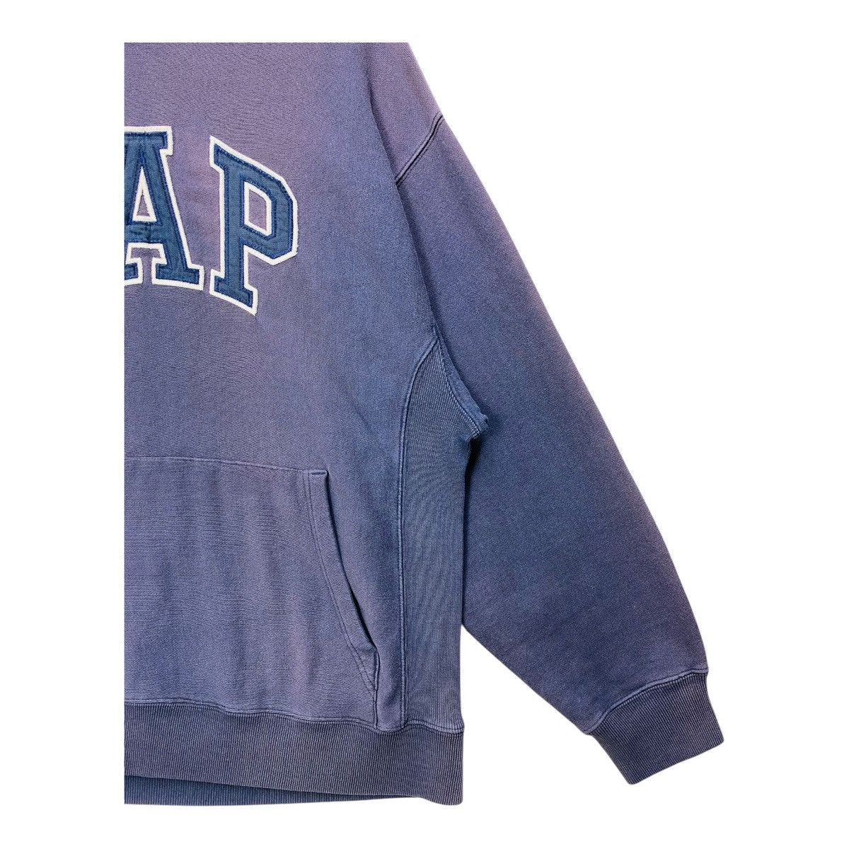Gap Vintage GAP Hoodie Sun Faded Big Logo Pullover Jumper Size S Size US S / EU 44-46 / 1 - 3 Thumbnail