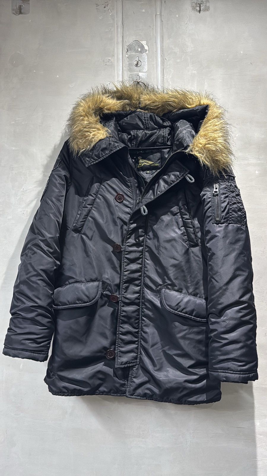 20471120 Hyoma 20471120 Fur Parka Jacket Size US M / EU 48-50 / 2 - 6 Thumbnail