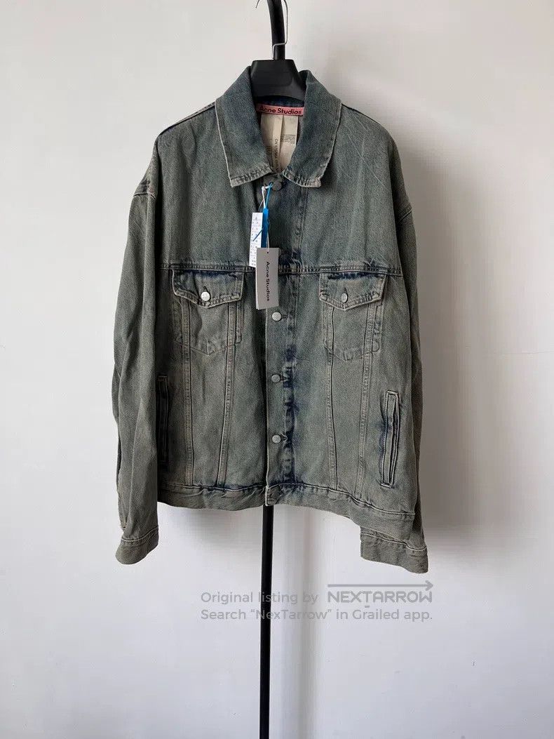 Acne Studios Acne Studios Oversized Washed Drop-Shoulder Single-Breaste Size US S / EU 44-46 / 1 - 1 Thumbnail