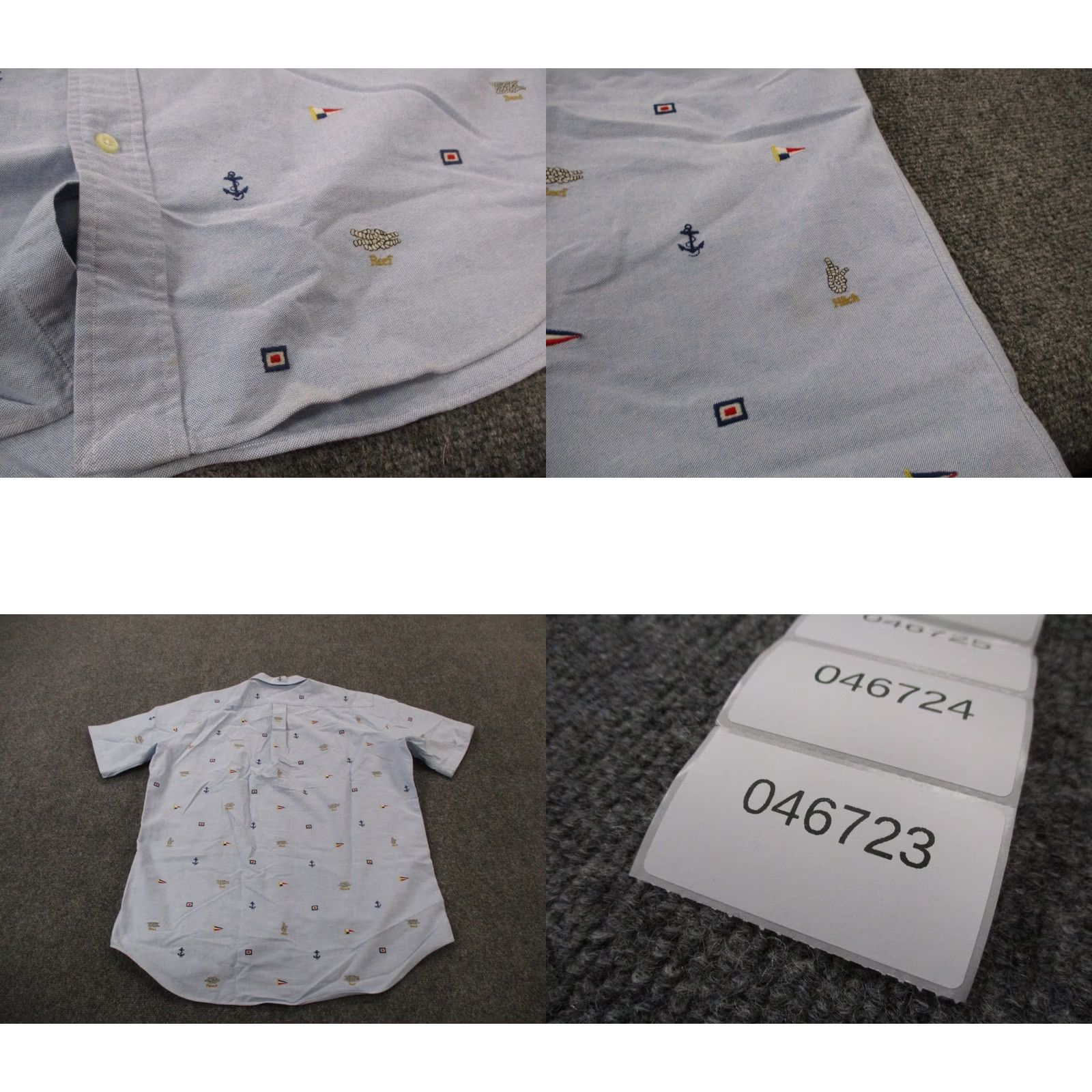 Ralph Lauren Polo Ralph Lauren Shirt Mens LT Sailor Knot Flag Anchor Nautical Print Golf Shirt Polo Ralph Lauren Size US L / EU 52-54 / 3 - 8 Thumbnail