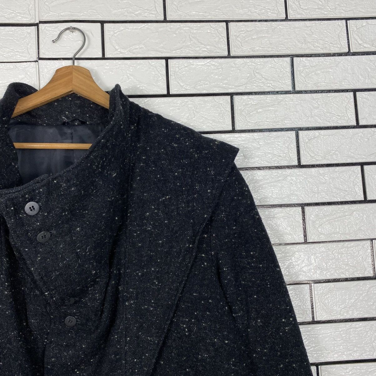 Issey Miyake 📌Vintage Overcoat Wool Long Double Breast Time Is Over Size US M / EU 48-50 / 2 - 8 Thumbnail