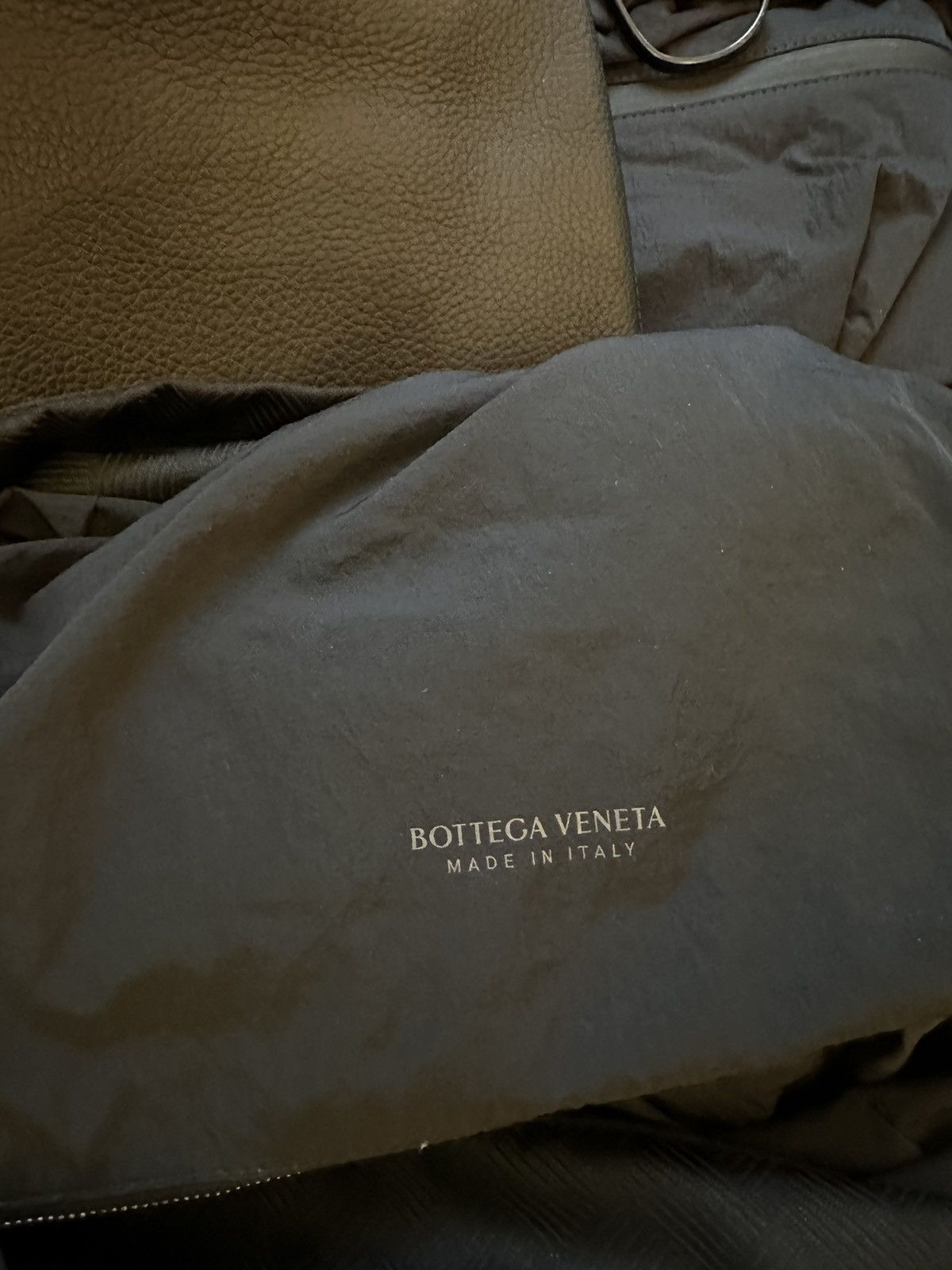 Bottega Veneta Bottega XXL Oversized Cargo Black Backpack Bookbag Travel Size ONE SIZE - 15 Thumbnail