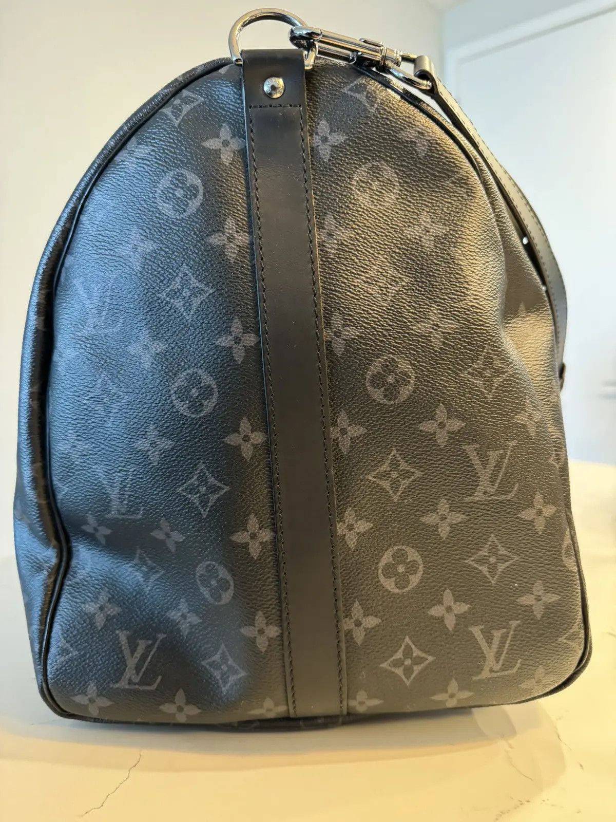 Louis Vuitton Louis Vuitton Bandouliere Keepall 55 Eclipse Monogram Size ONE SIZE - 6 Thumbnail