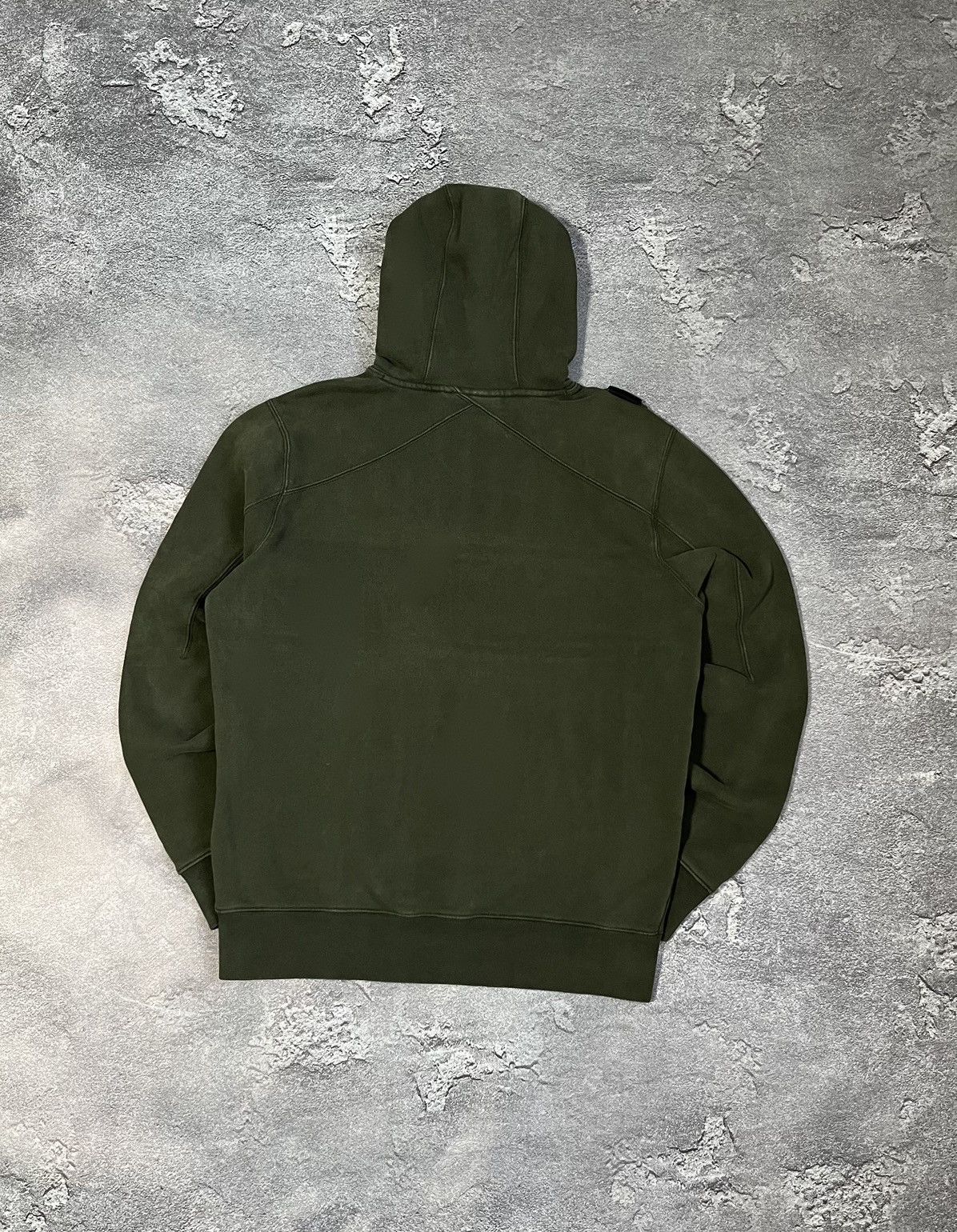 MA.STRUM MA.STRUM Khaki Hoodie Size US S / EU 44-46 / 1 - 4 Thumbnail