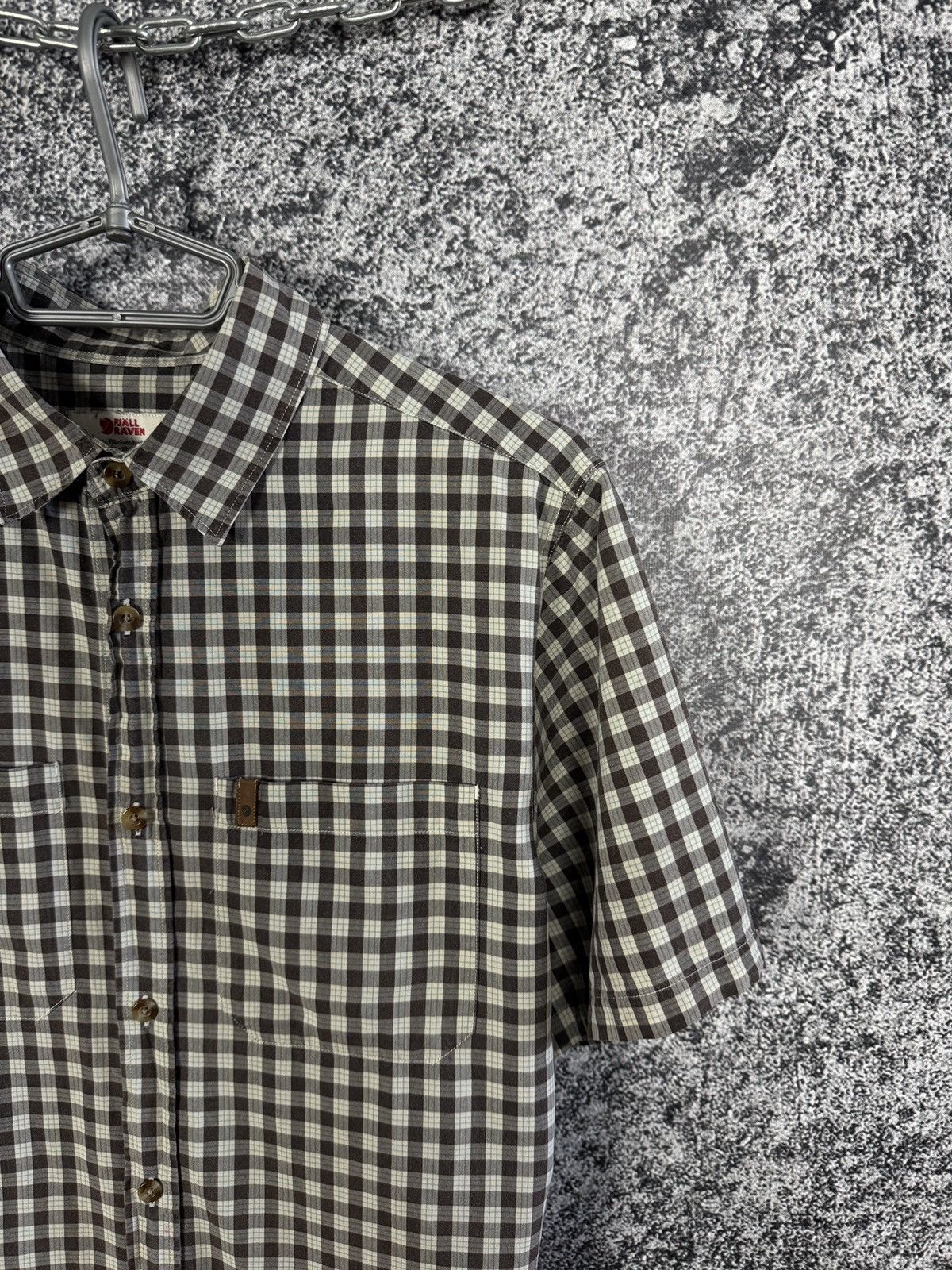 Fjallraven Fjallraven High Coast Short Sleeve Shirt Button Up Size L Size US L / EU 52-54 / 3 - 2 Thumbnail
