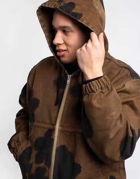 Stussy Floral Dye Work Jacket Size US M / EU 48-50 / 2 - 2 Thumbnail