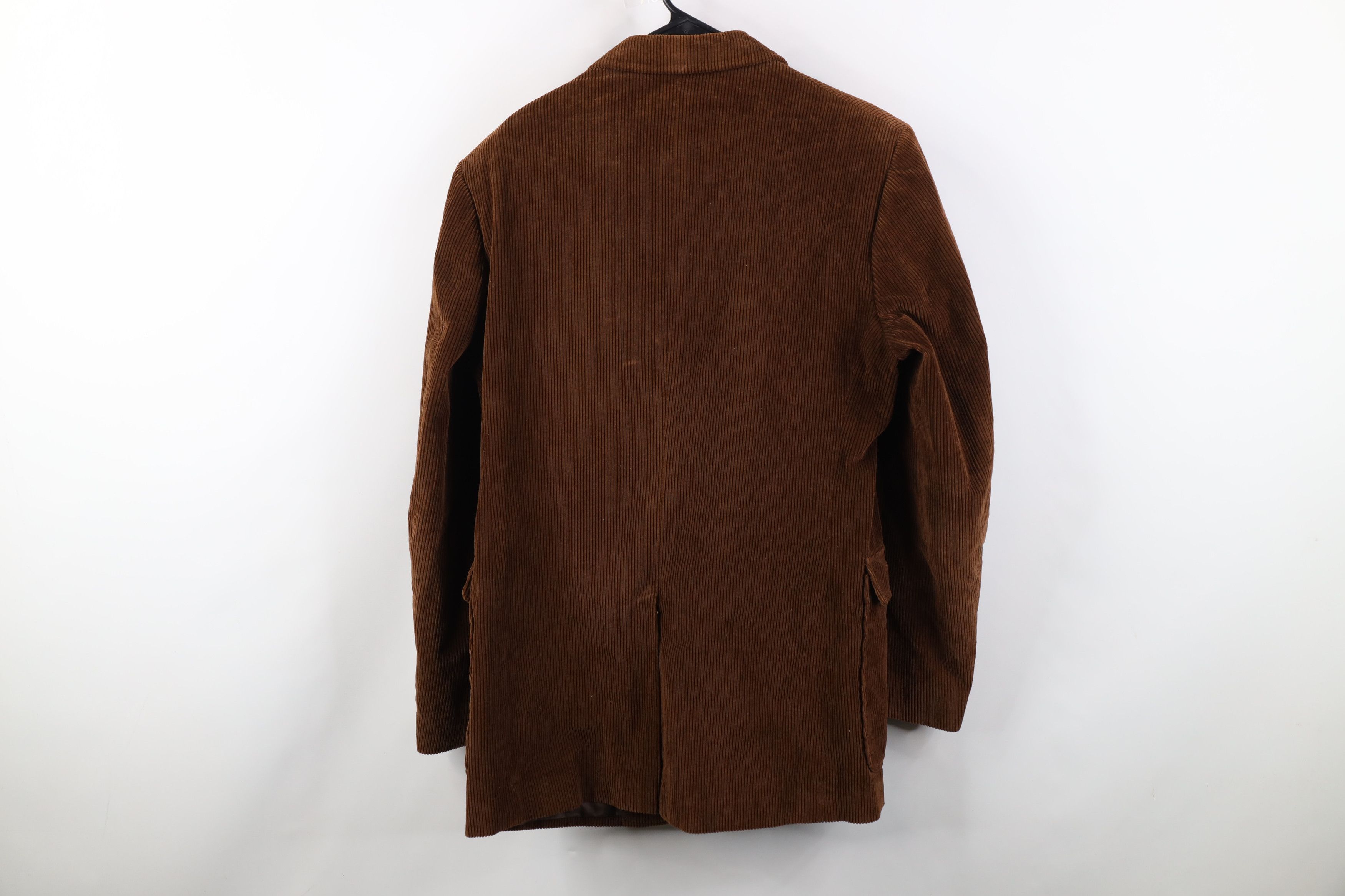Vintage Vintage 70s Streetwear Suit Coat Blazer Jacket Brown Size US XXL / EU 58 / 5 - 13 Thumbnail