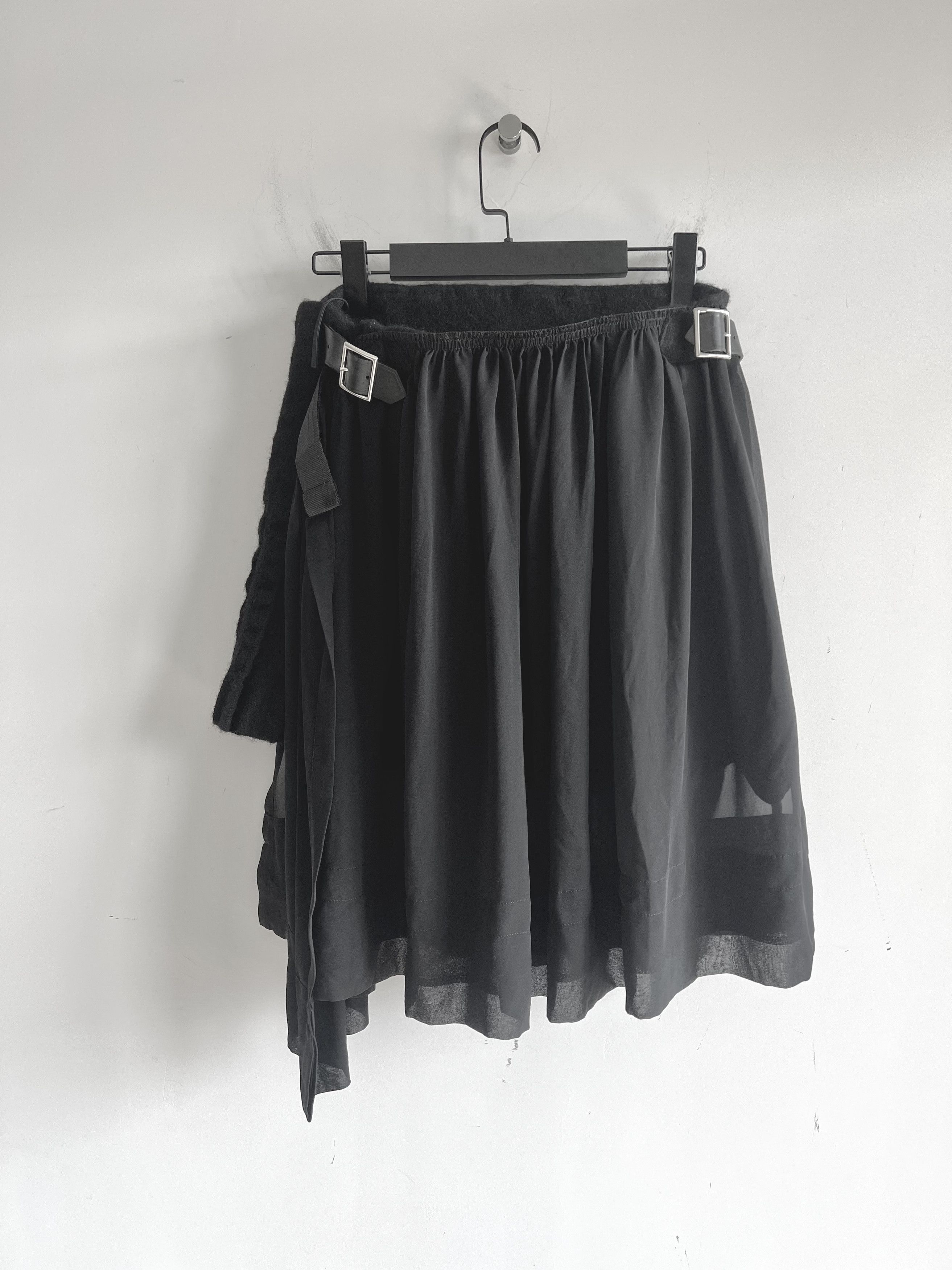 Comme des Garcons COMME des GARCONS - Pleated Belt Wrap Skirts Size 24" / US 00 / IT 34 - 2 Thumbnail
