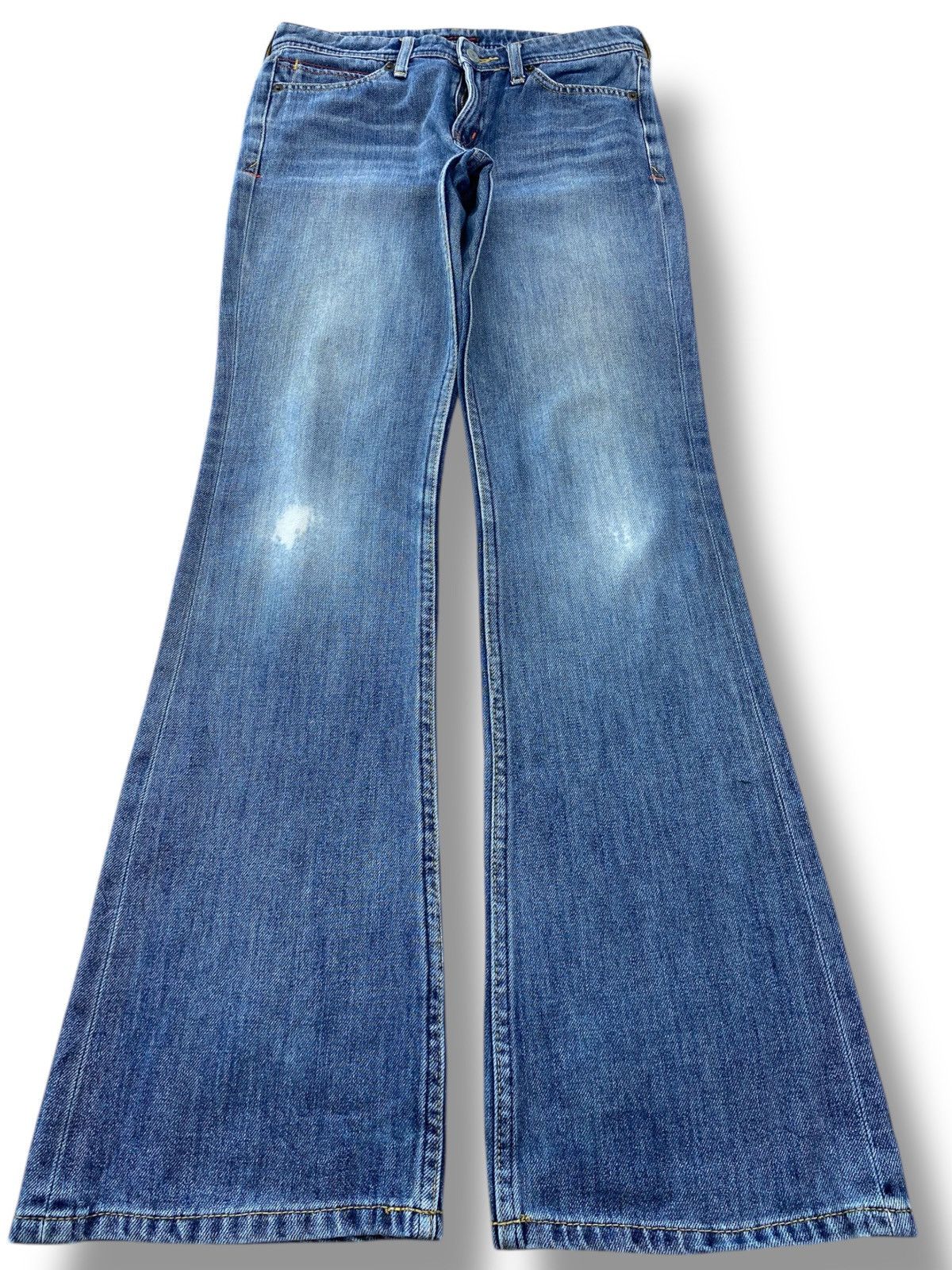 Japanese Brand Japanese Brand Whiskered Faded Wash Flare Style Size US 30 / EU 46 - 1 Thumbnail