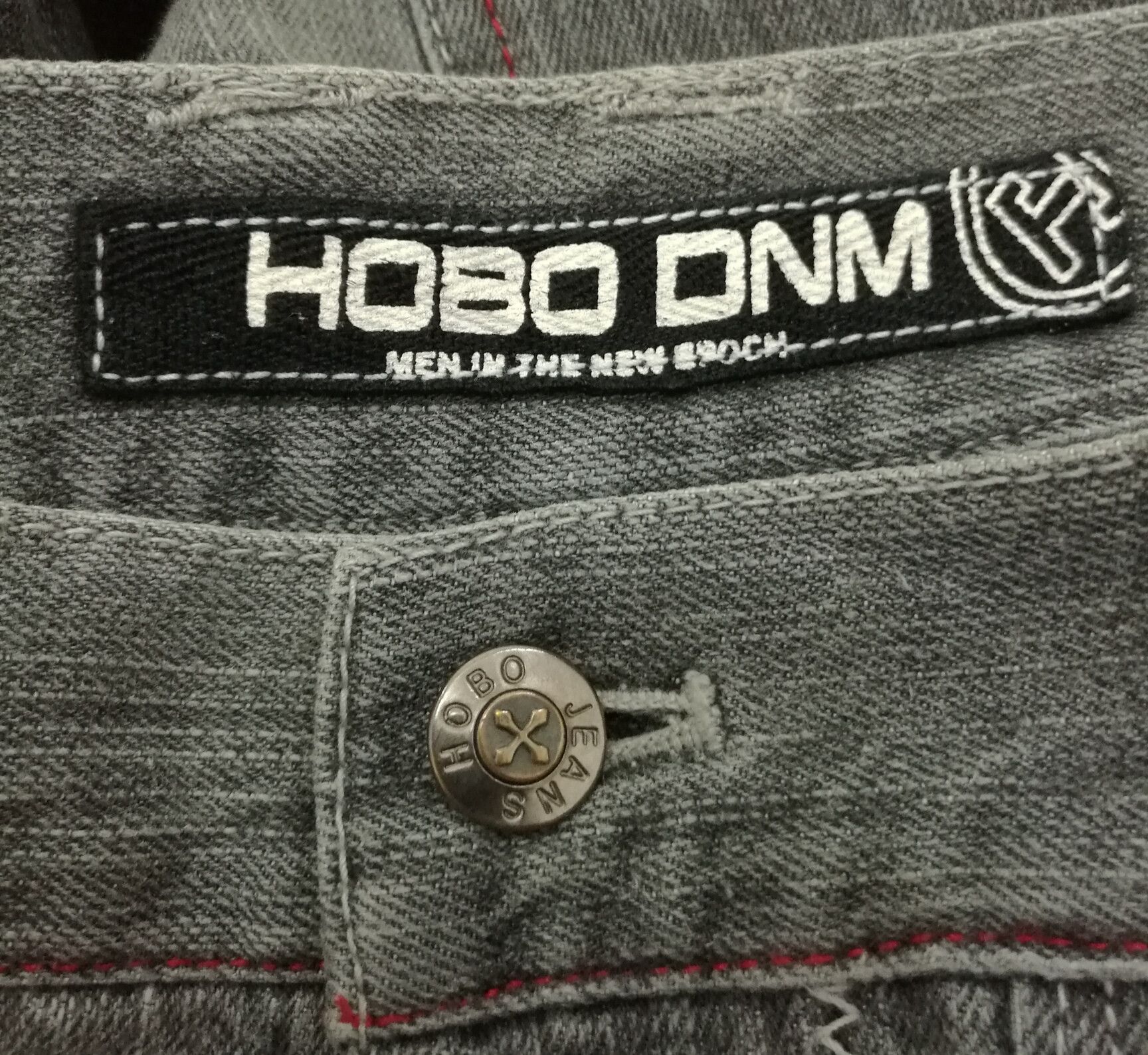 Hobo Vintage Hobo Faded Black Multi Pocket Cargo Wide Baggy Jeans Size US 32 / EU 48 - 13 Thumbnail