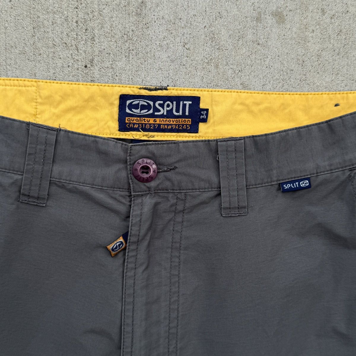 Vintage Vintage Split Cargo Pants Baggy Size US 34 / EU 50 - 9 Thumbnail