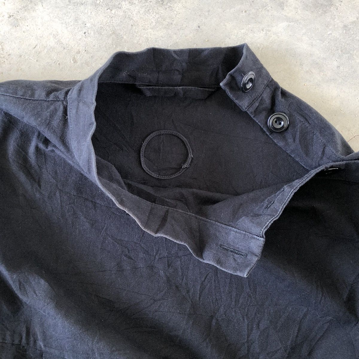 Japanese Brand ATELIER D’ANTAN Black Cotton Dress Size S / US 4 / IT 40 - 9 Thumbnail