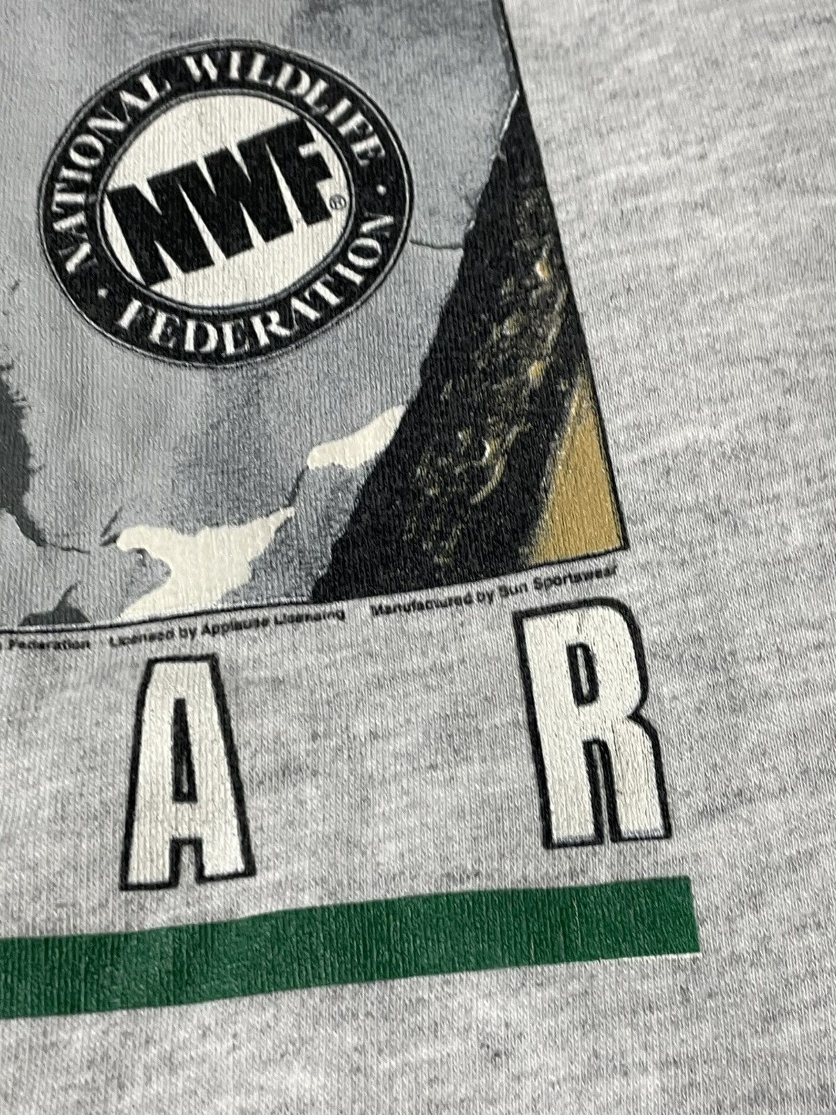 Japanese Brand × Vintage Vintage COUGAR National Wildlife Sweatshirt (80) Size US L / EU 52-54 / 3 - 9 Thumbnail