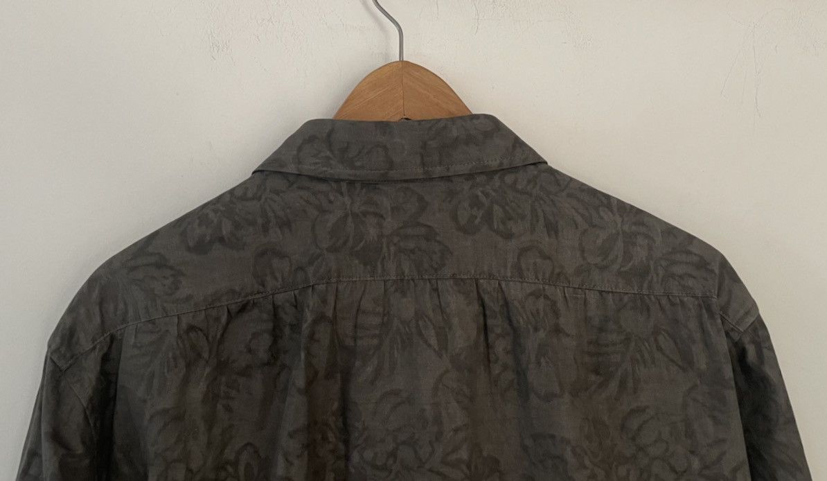 Yohji Yamamoto Floral shirt with double collar Size US M / EU 48-50 / 2 - 8 Thumbnail