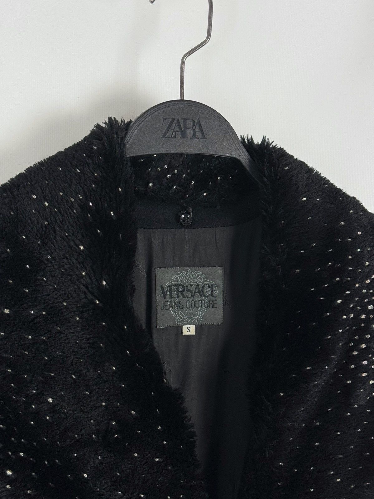 Versace Jeans Couture Vintage Versace Jeans Couture Wool Overcoat Size S / US 4 / IT 40 - 8 Thumbnail