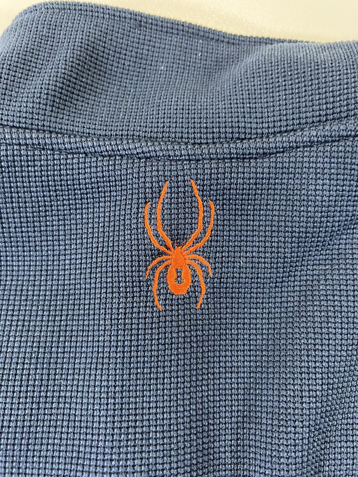 Spyder Spyder Men's XL Blue and Black Full-Zip Fleece Jacket Size US XXS / EU 40 - 8 Thumbnail