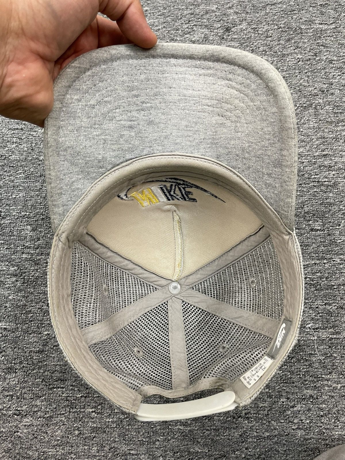 Nike Vintage Y2K Nike Trucker Cap Hat Mesh Size ONE SIZE - 6 Thumbnail