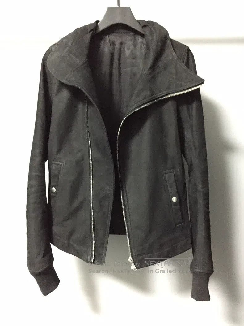 Rick Owens RICK OWENS Leather Jacket Size US S / EU 44-46 / 1 - 1 Thumbnail