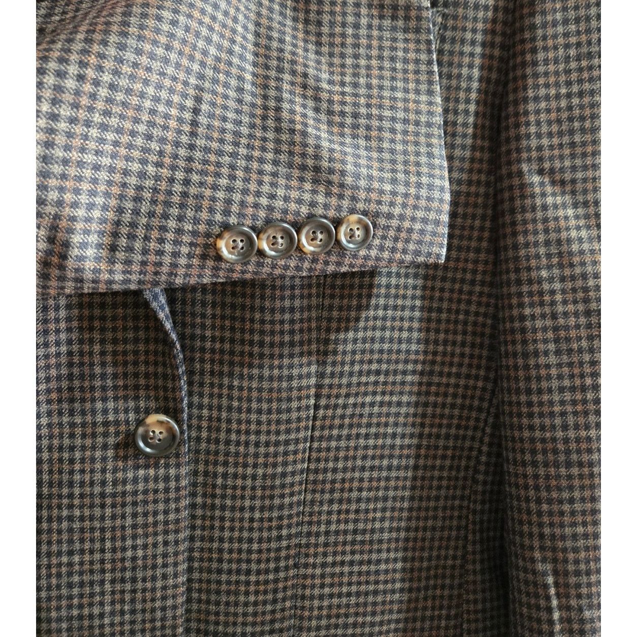 Jos. A. Bank Jos A, Bank Green Plaid Traveler's Collection Mens Blazer 46 Size US XL / EU 56 / 4 - 2 Thumbnail