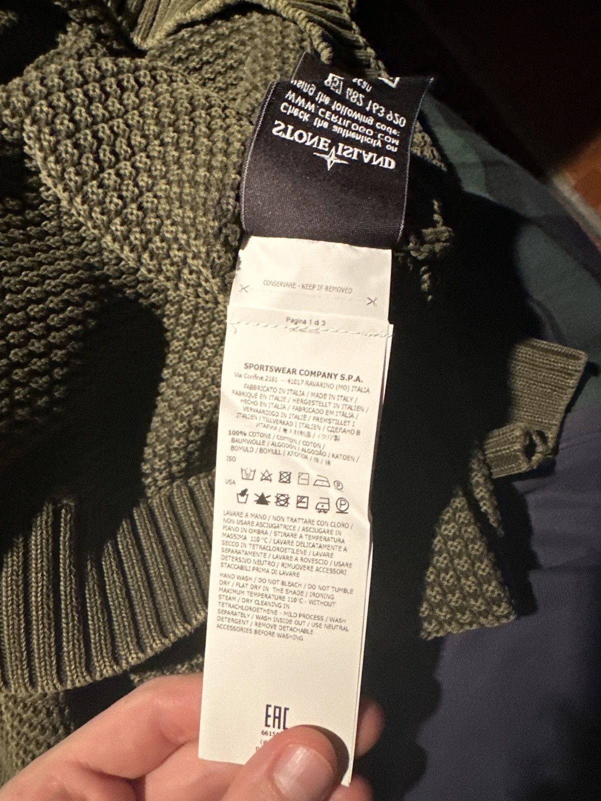 Stone Island Stone Island Sweater Size US S / EU 44-46 / 1 - 10 Thumbnail