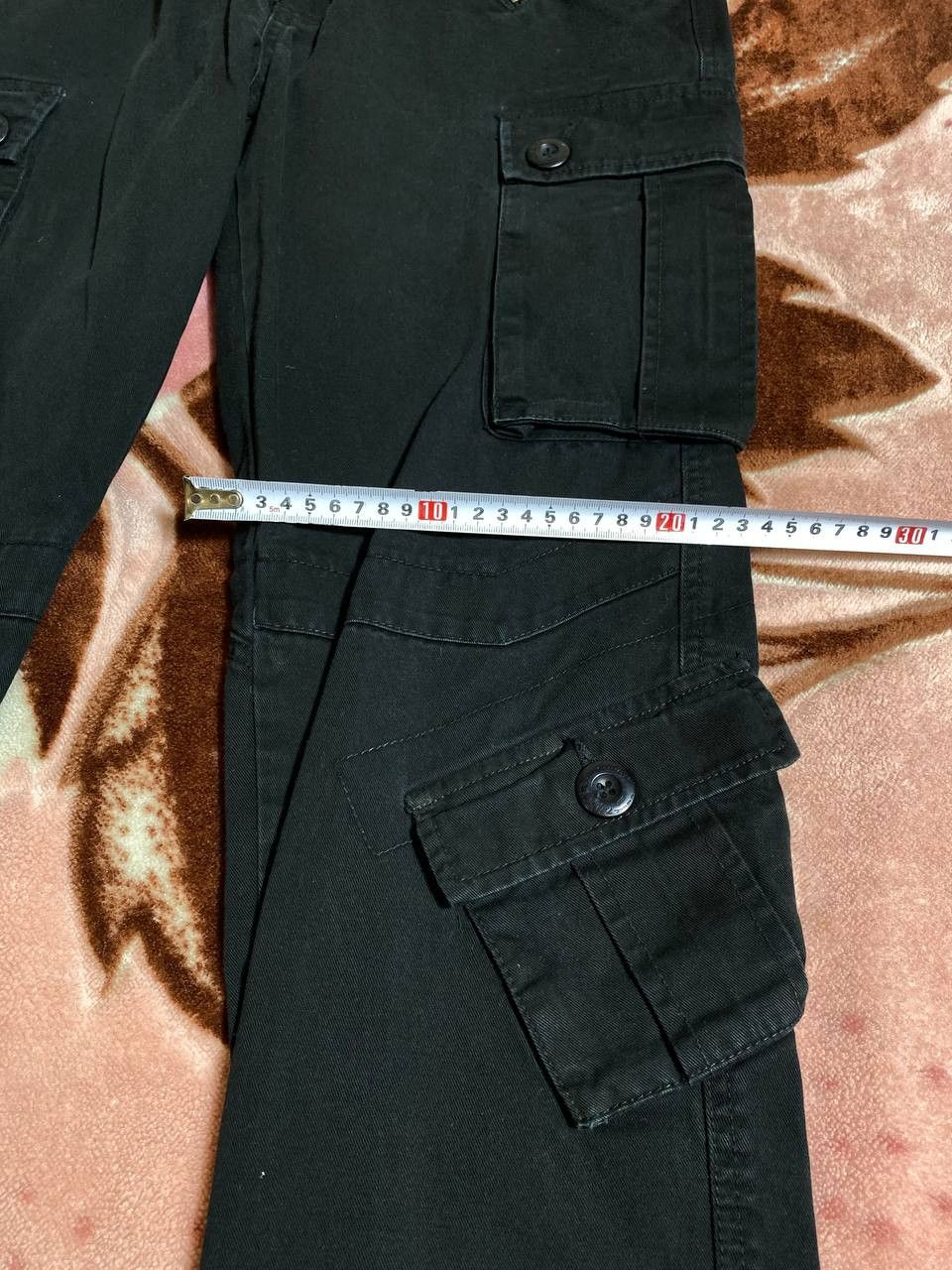 Other Vintage Double Knee Pilot Baggy Bondage Cargo Pants Size US 28 / EU 44 - 12 Thumbnail